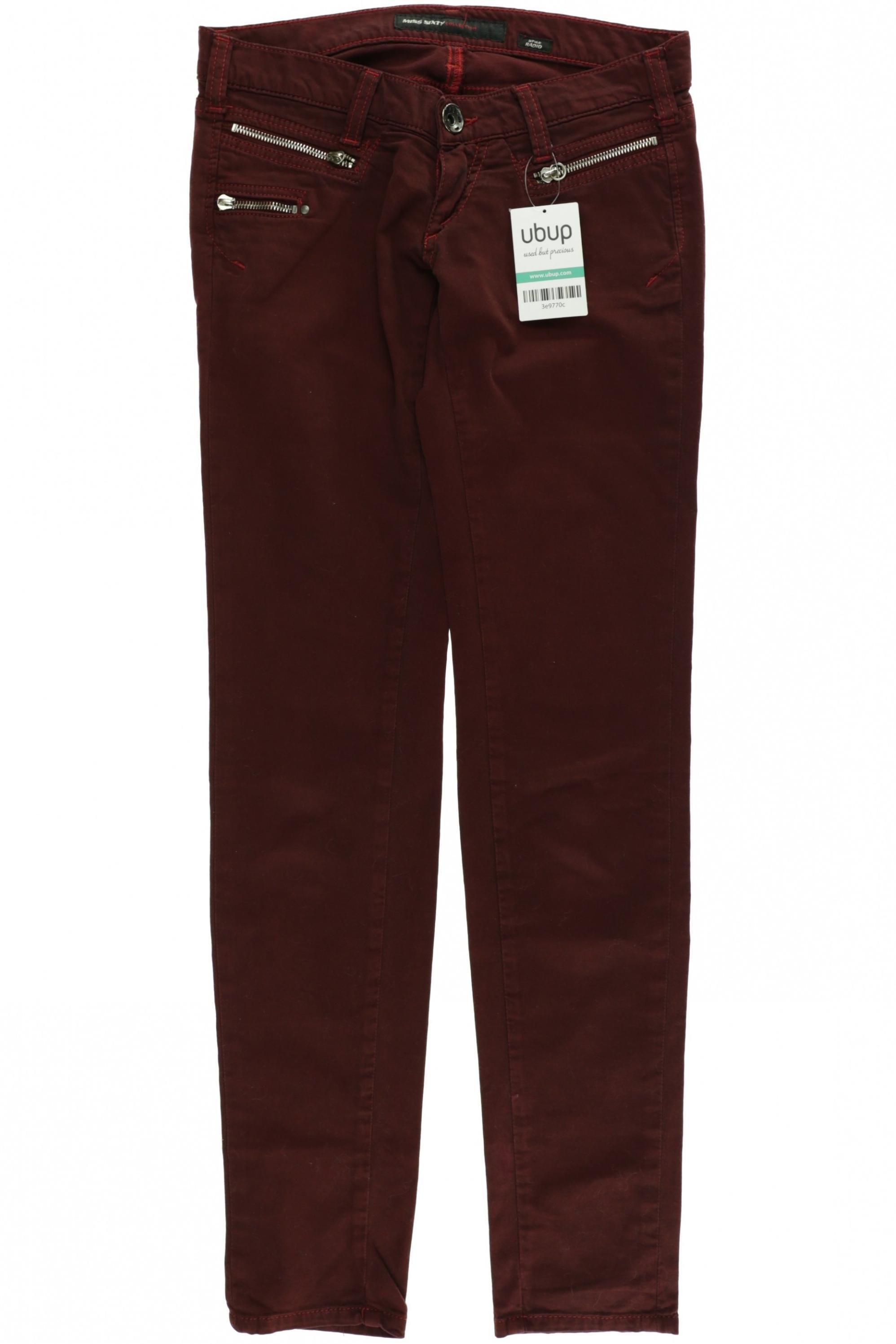 

Miss Sixty Damen Stoffhose, bordeaux, Gr. 25