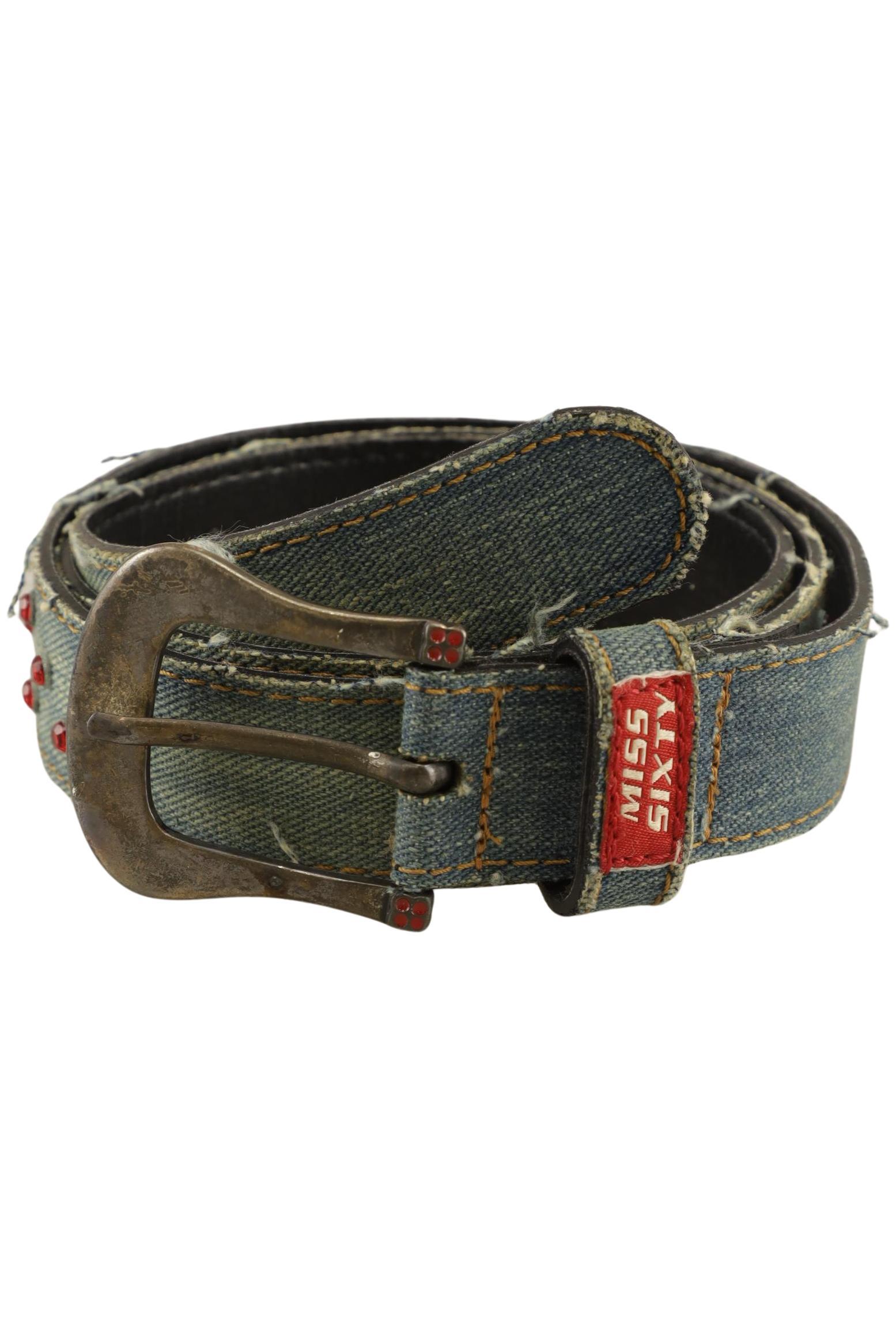 

Miss Sixty Damen Gürtel, blau, Gr. 85