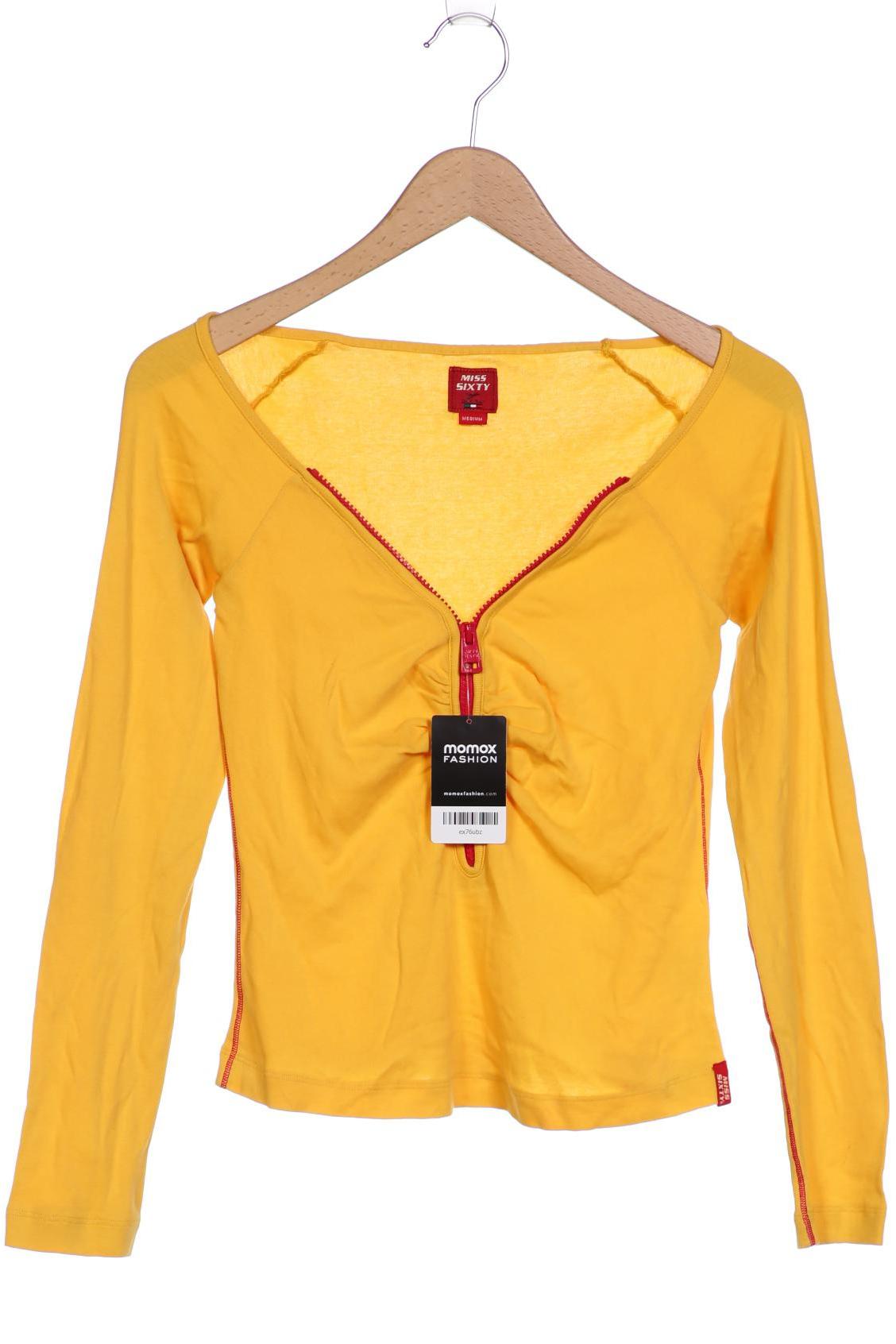 

Miss Sixty Damen Langarmshirt, gelb, Gr. 38