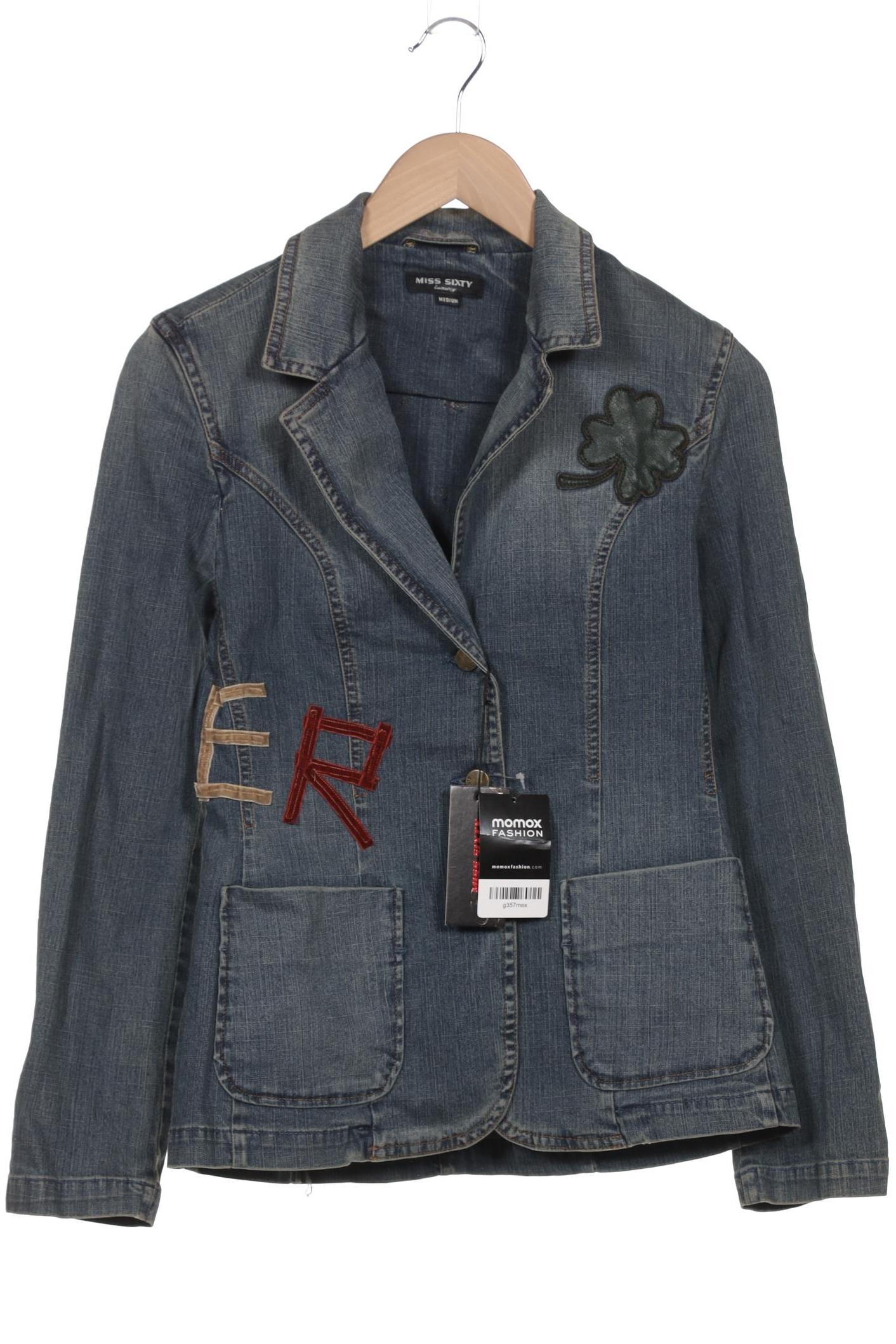 

Miss Sixty Damen Jacke, marineblau, Gr. 38
