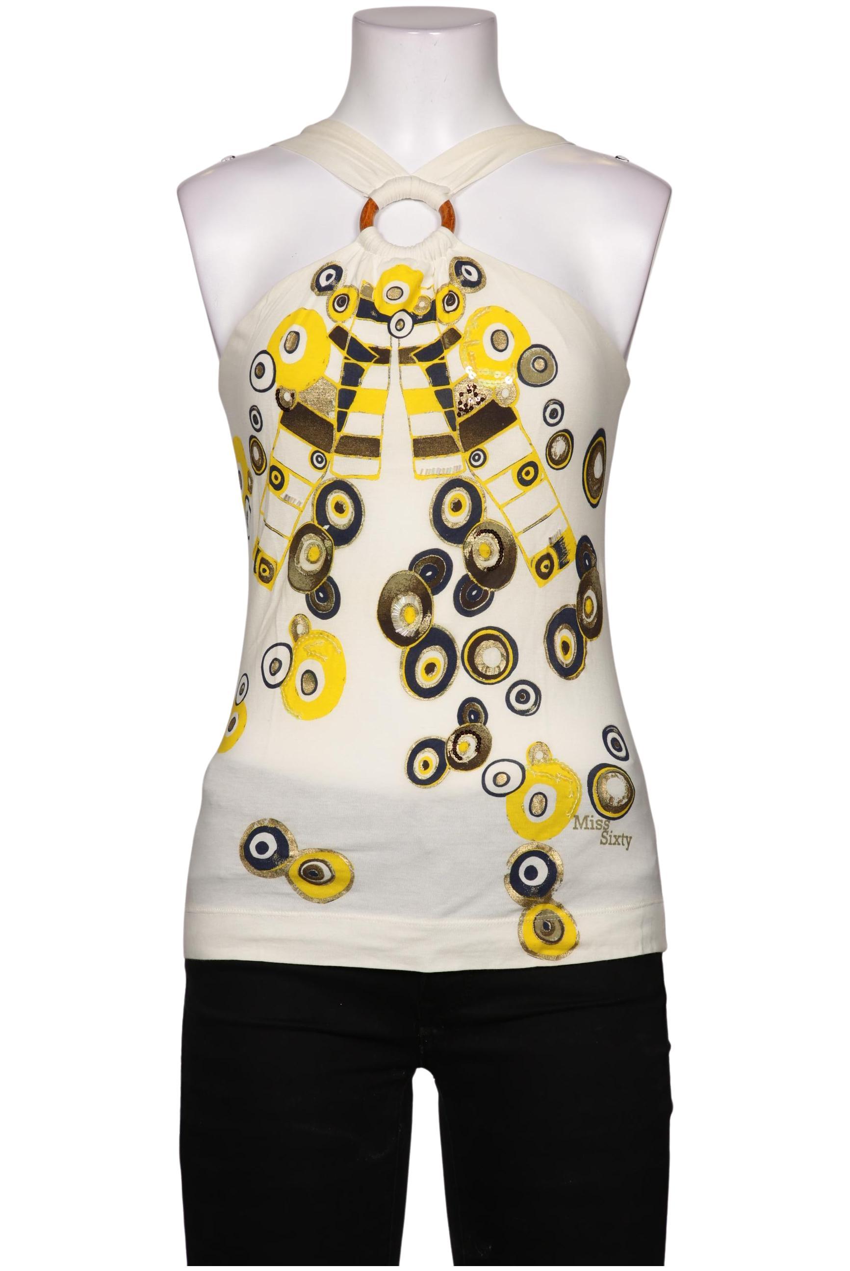 

Miss Sixty Damen Top, cremeweiß, Gr. 38