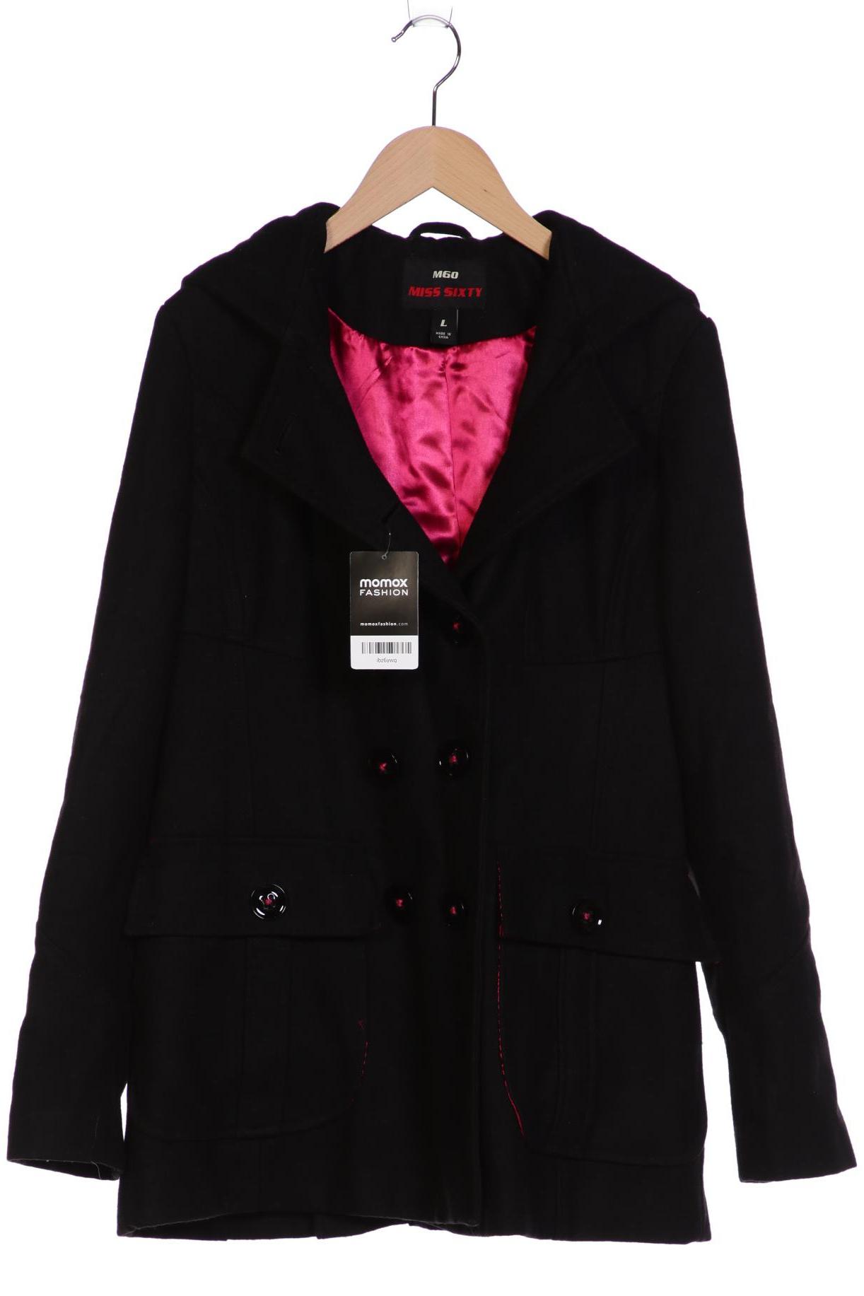 

Miss Sixty Damen Mantel, schwarz