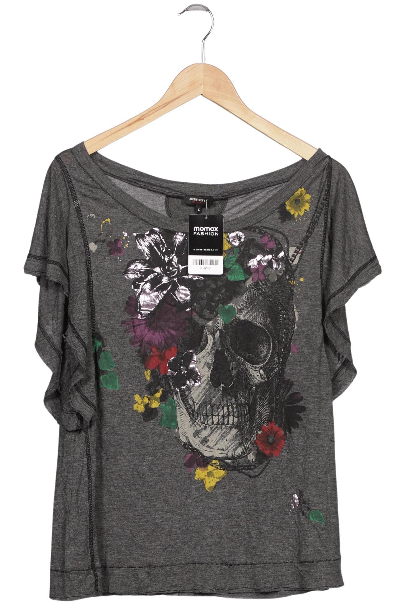 

Miss Sixty Damen T-Shirt, grau, Gr. 42