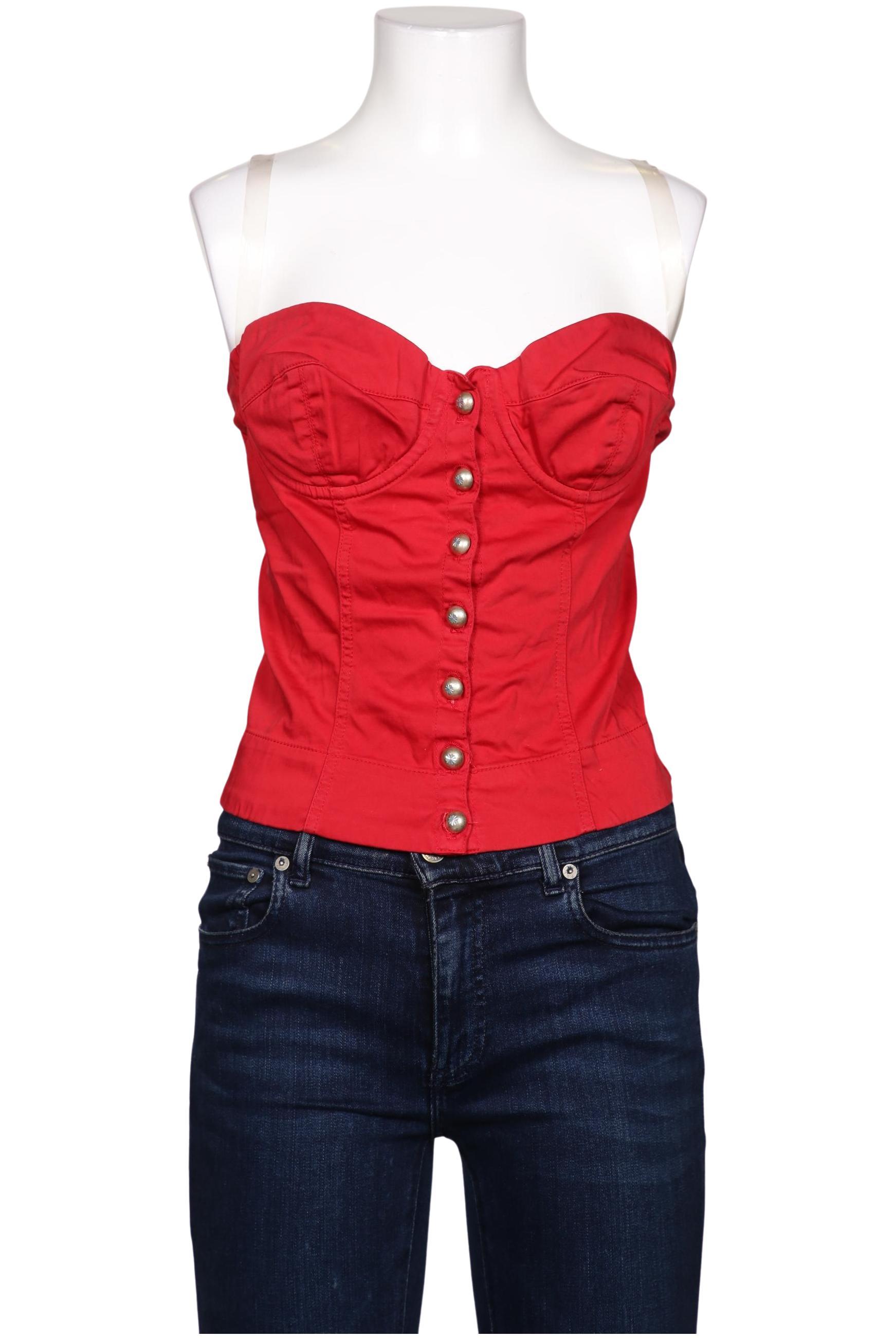 

Miss Sixty Damen Bluse, rot, Gr. 38