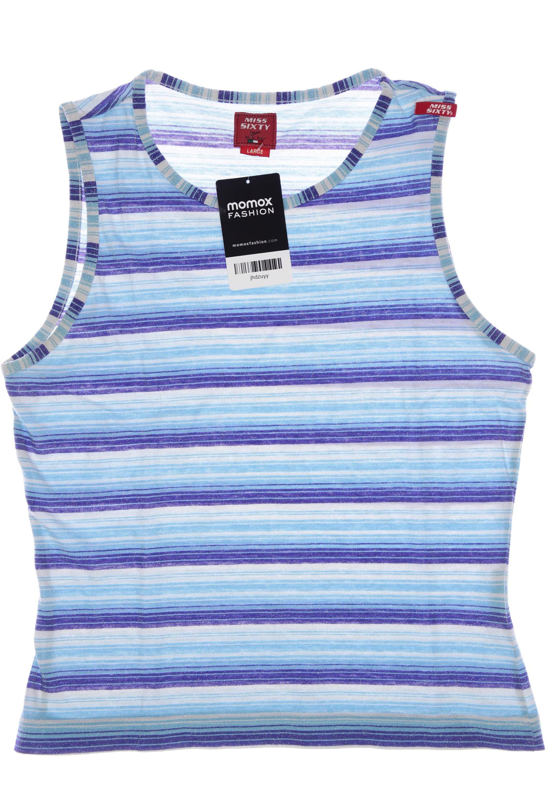 

Miss Sixty Damen Top, blau, Gr. 42