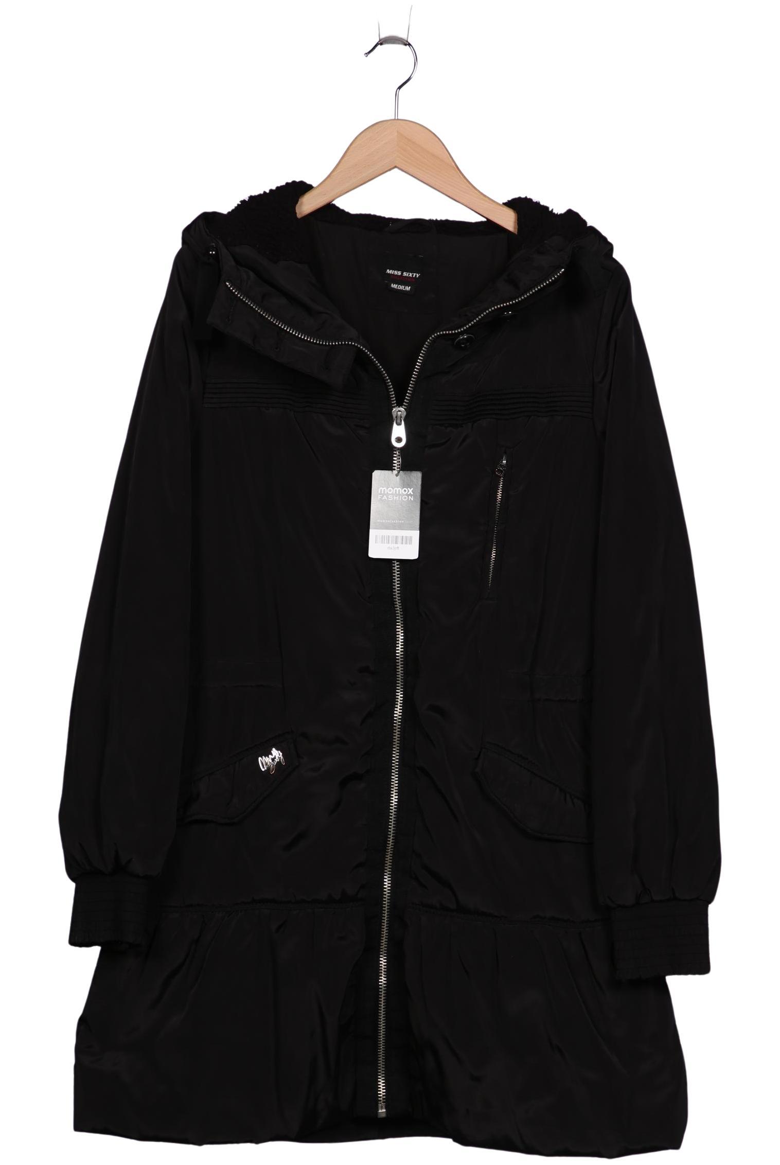 

Miss Sixty Damen Mantel, schwarz, Gr. 38