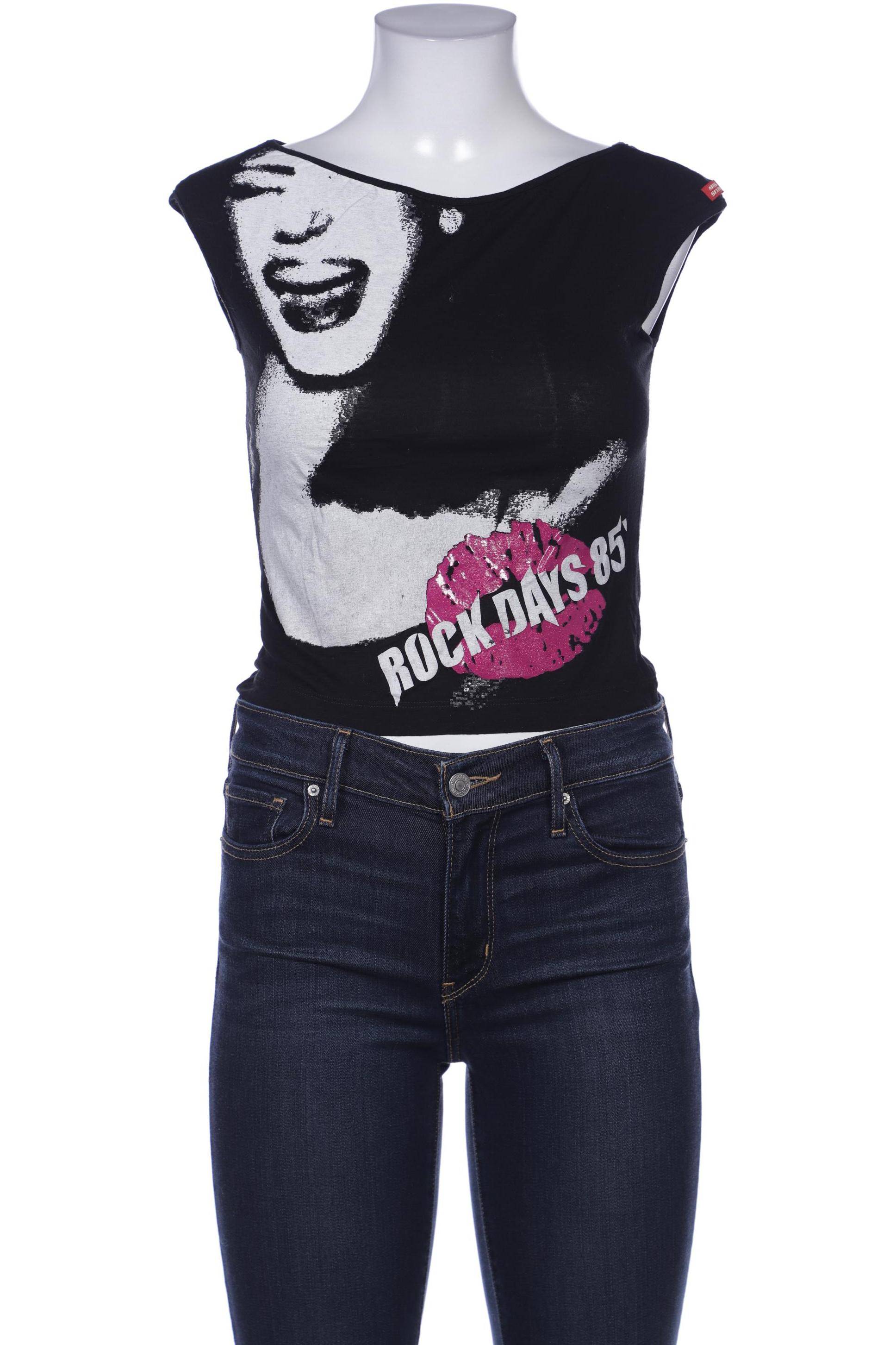 

Miss Sixty Damen T-Shirt, schwarz, Gr. 38