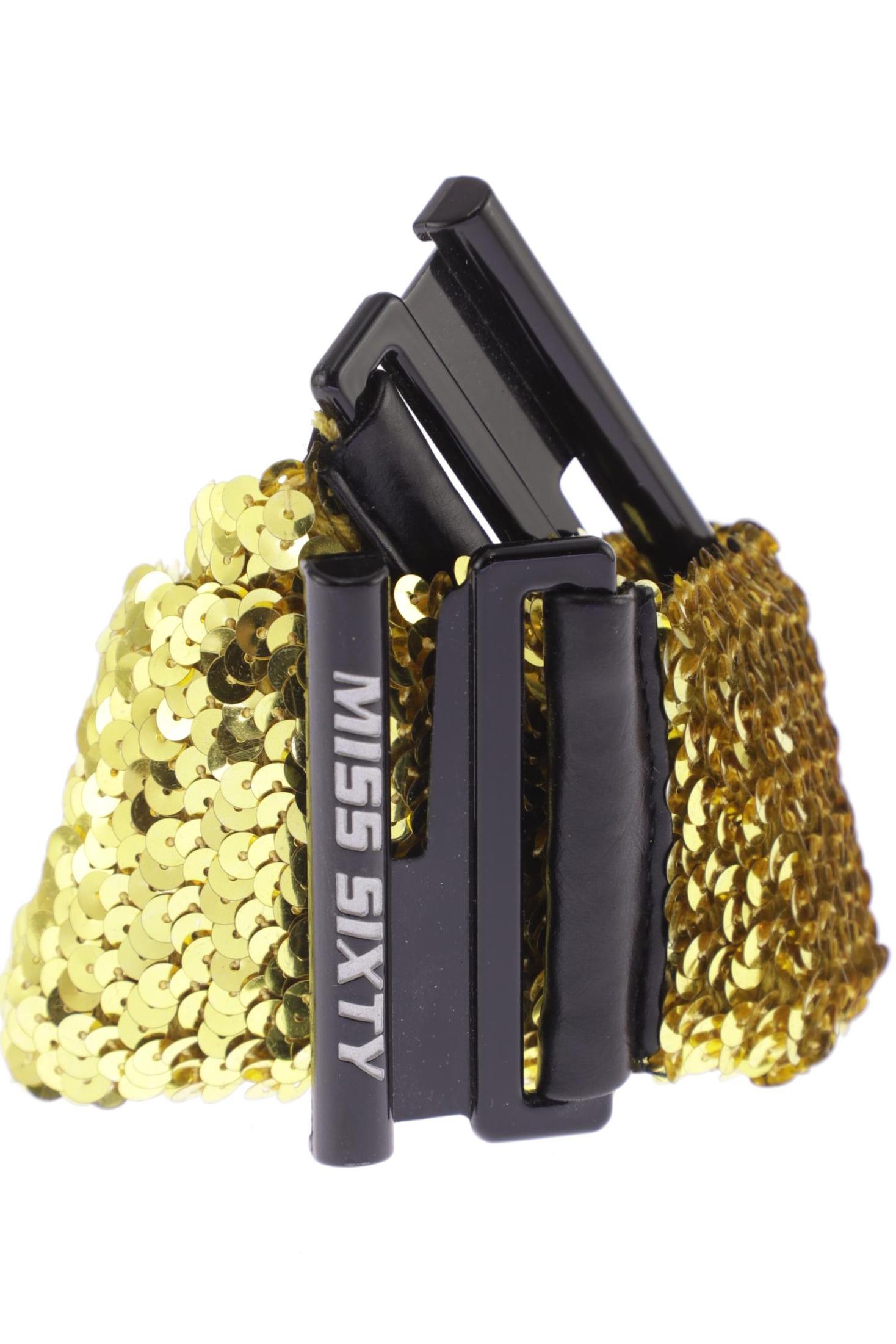 

Miss Sixty Damen Gürtel, gold, Gr. 65