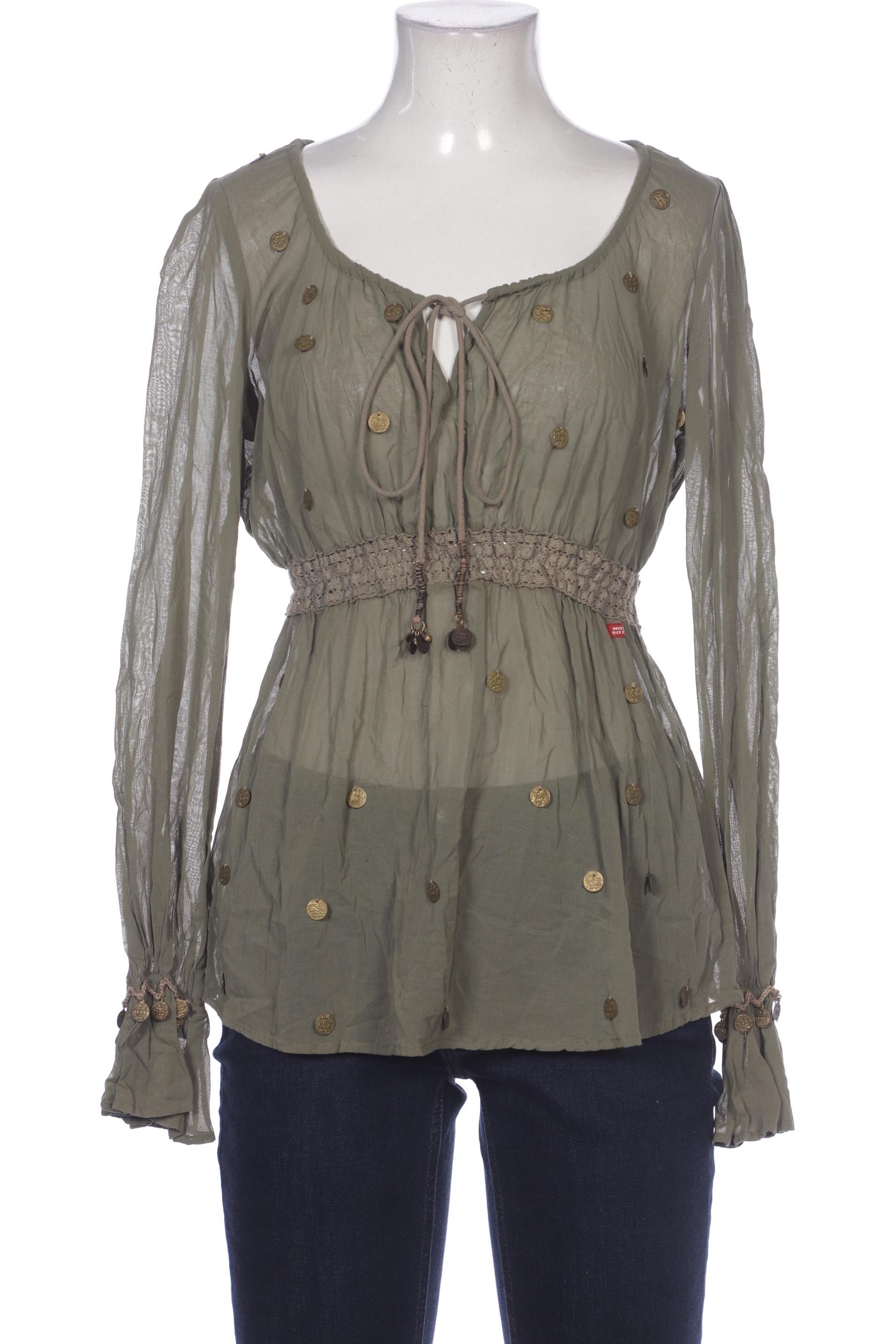 

Miss Sixty Damen Bluse, grün, Gr. 38