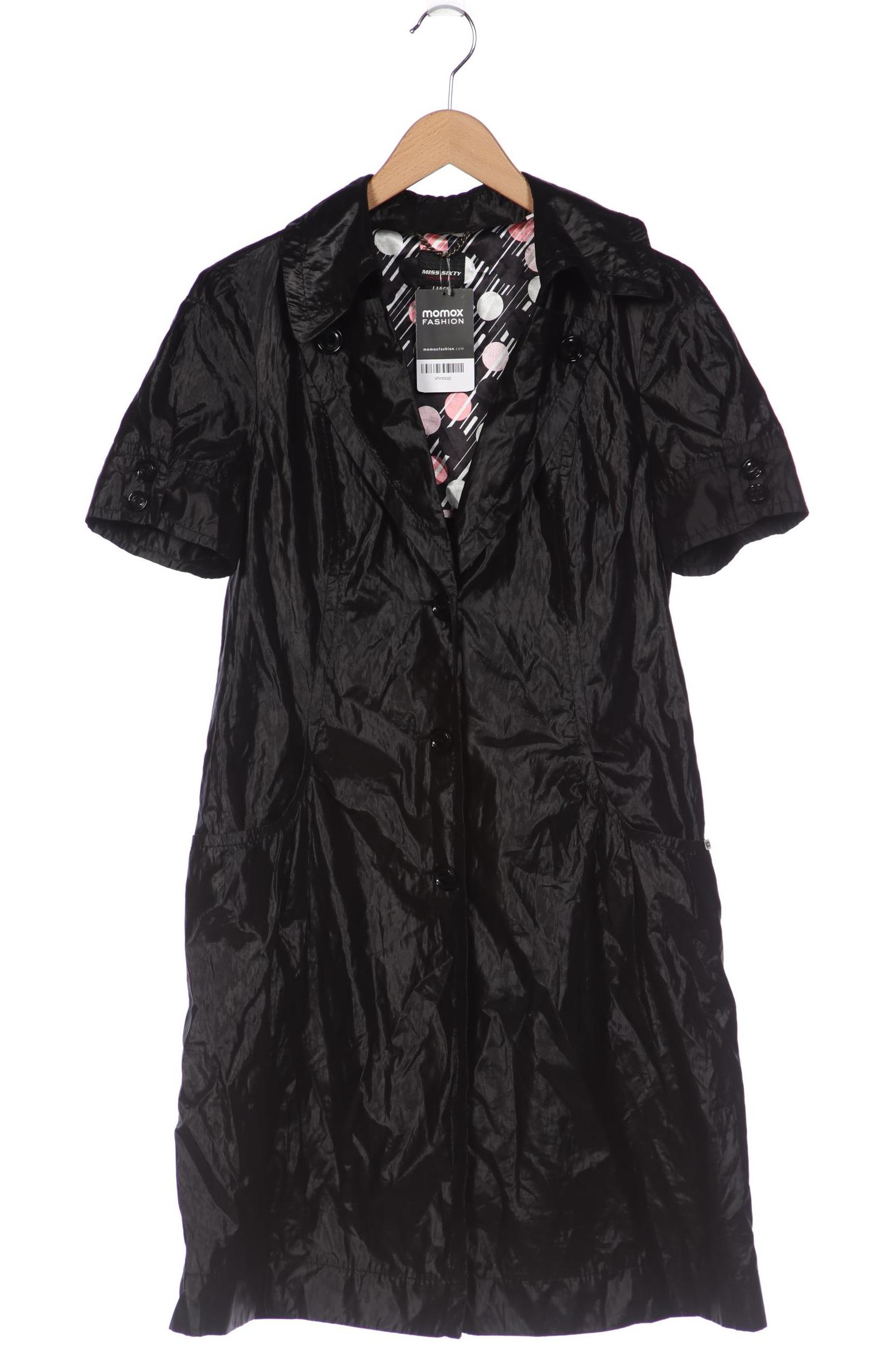 

Miss Sixty Damen Mantel, schwarz, Gr. 42