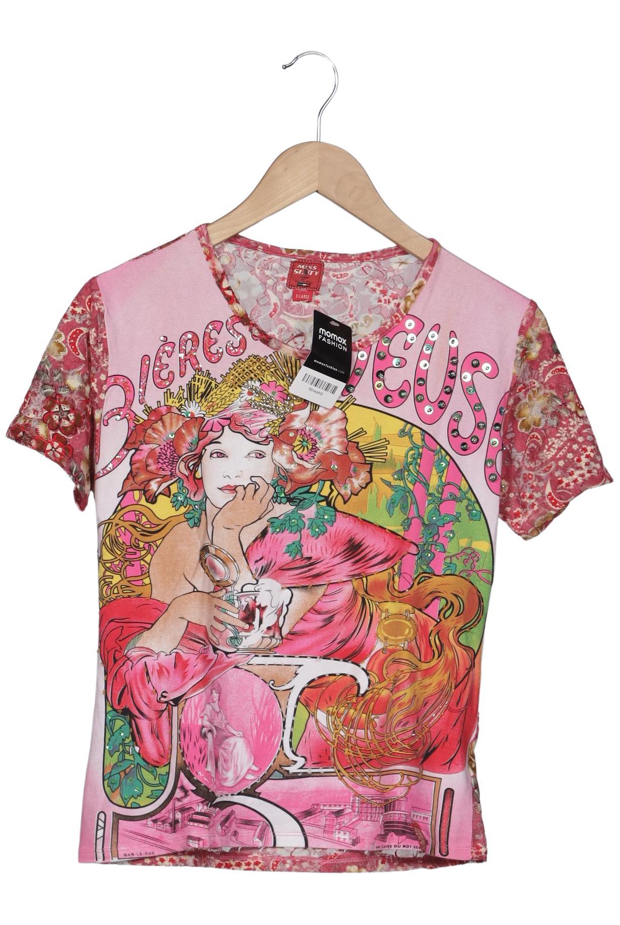 

Miss Sixty Damen T-Shirt, pink, Gr. 44