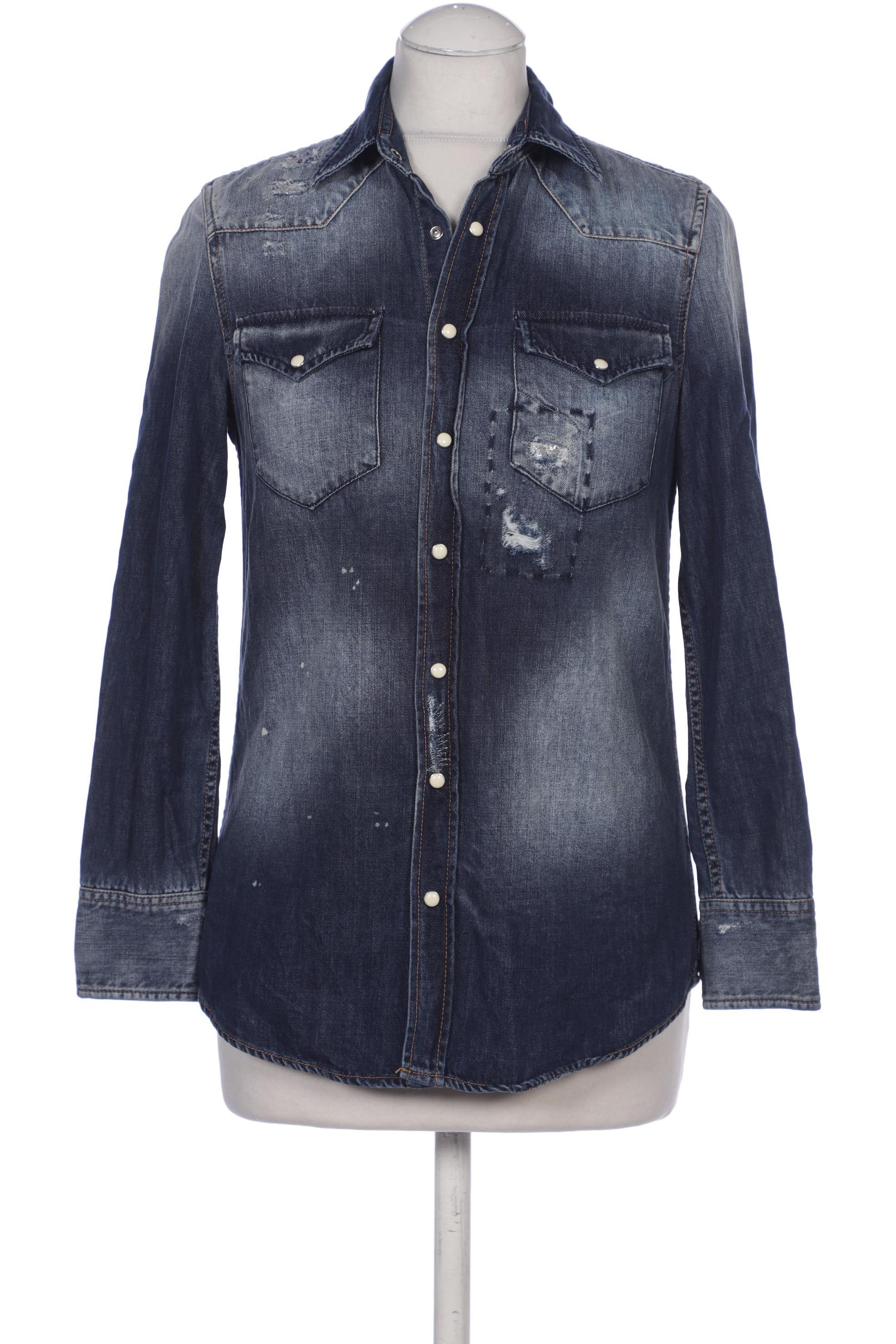 

Miss Sixty Damen Bluse, marineblau, Gr. 38