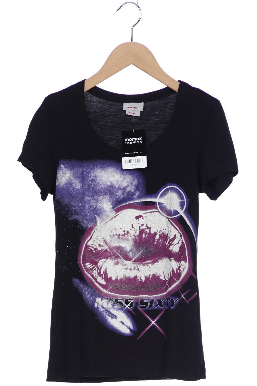 

Miss Sixty Damen T-Shirt, schwarz, Gr. 36