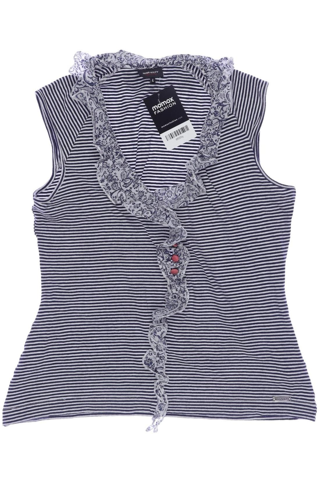 

Miss Sixty Damen Top, marineblau, Gr. 42