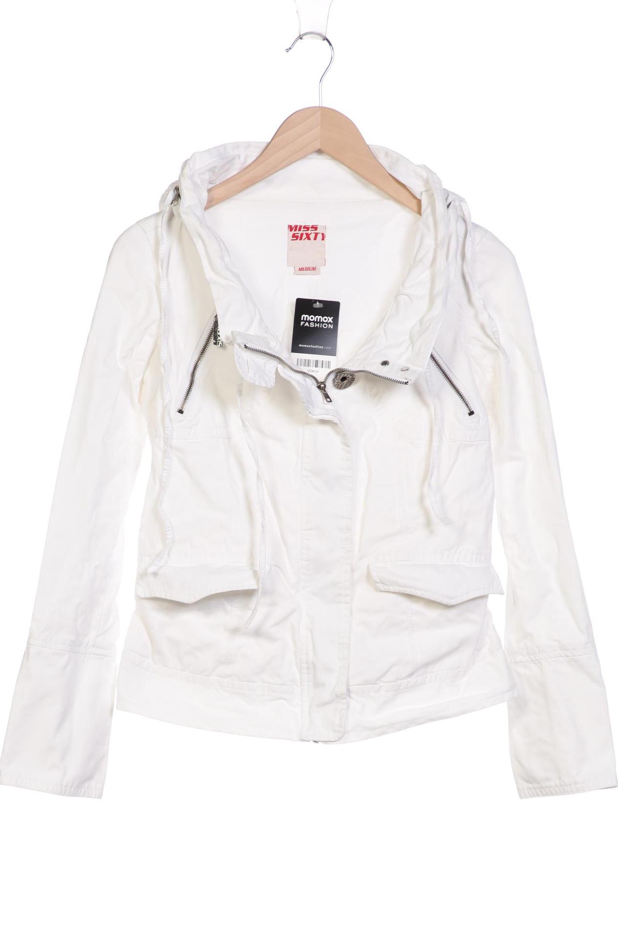 

Miss Sixty Damen Jacke, weiß, Gr. 38
