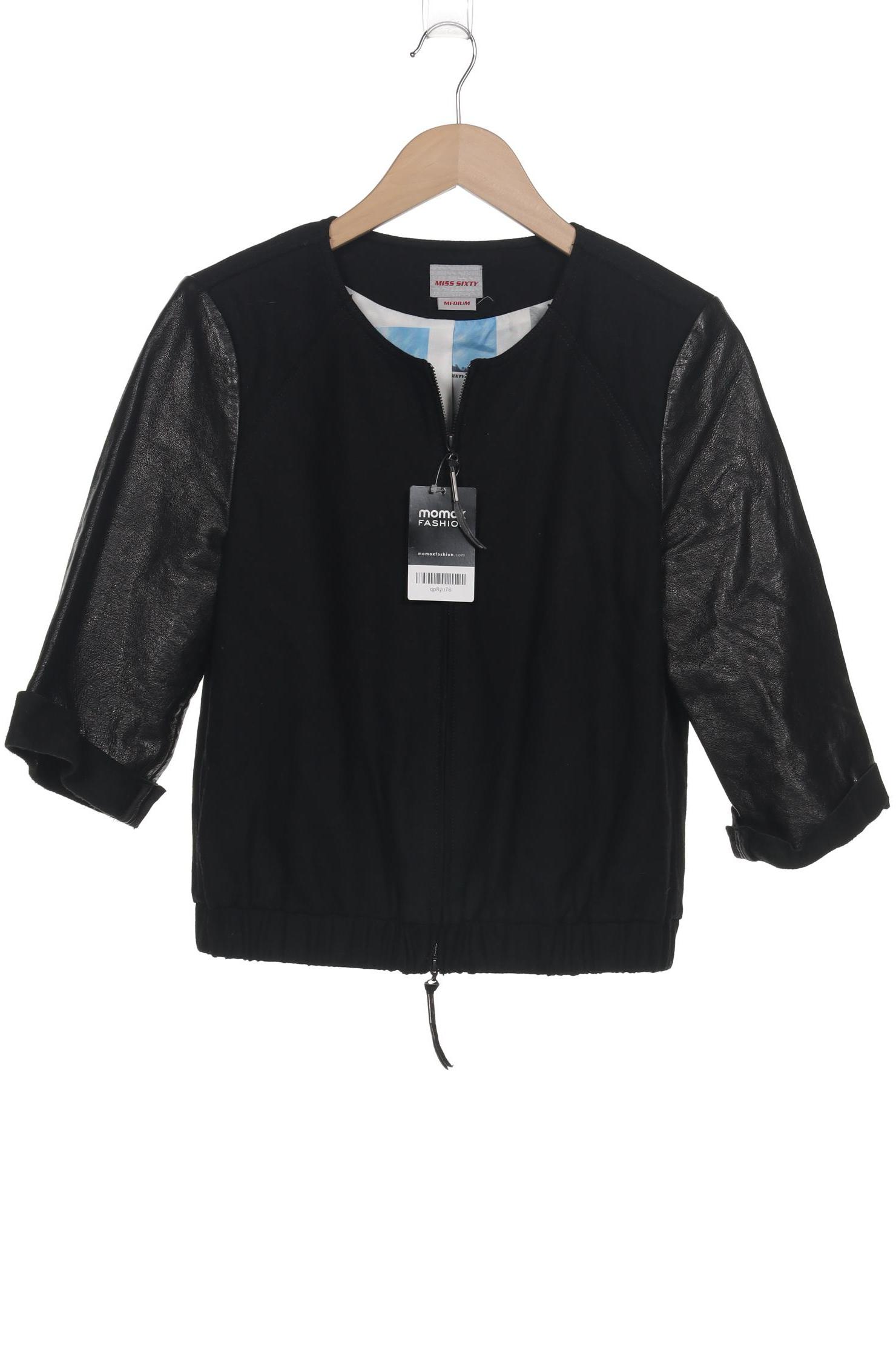 

Miss Sixty Damen Jacke, schwarz, Gr. 38