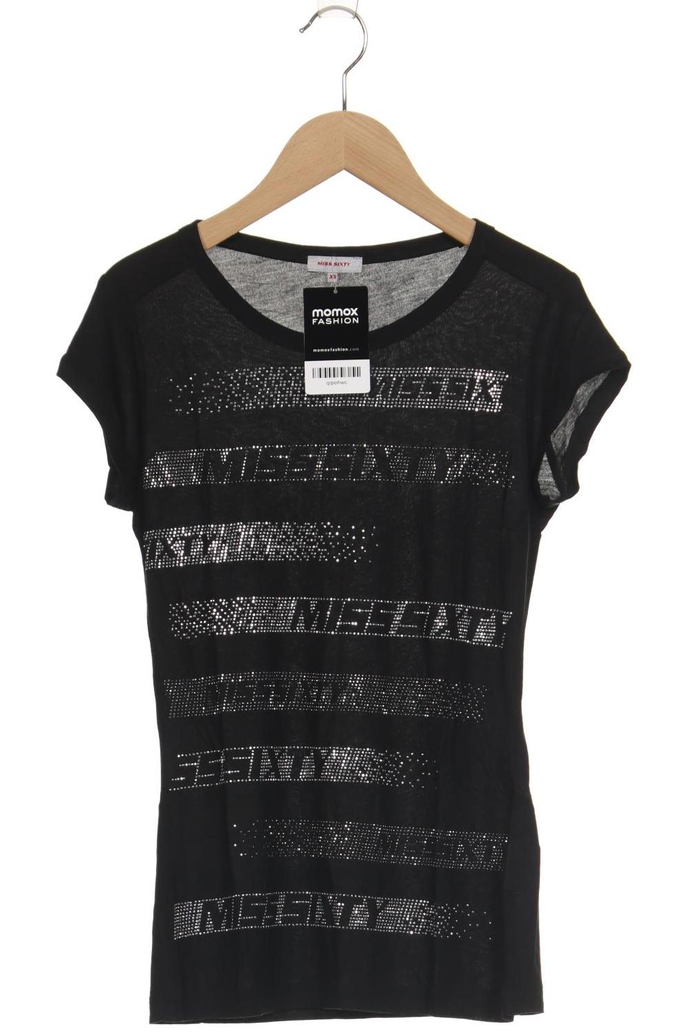 

Miss Sixty Damen T-Shirt, schwarz, Gr. 34