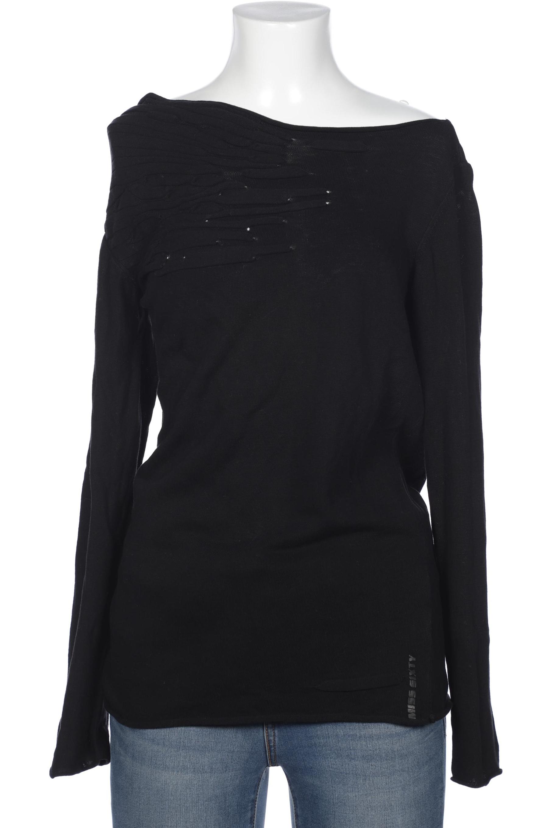 

Miss Sixty Damen Pullover, schwarz, Gr. 38