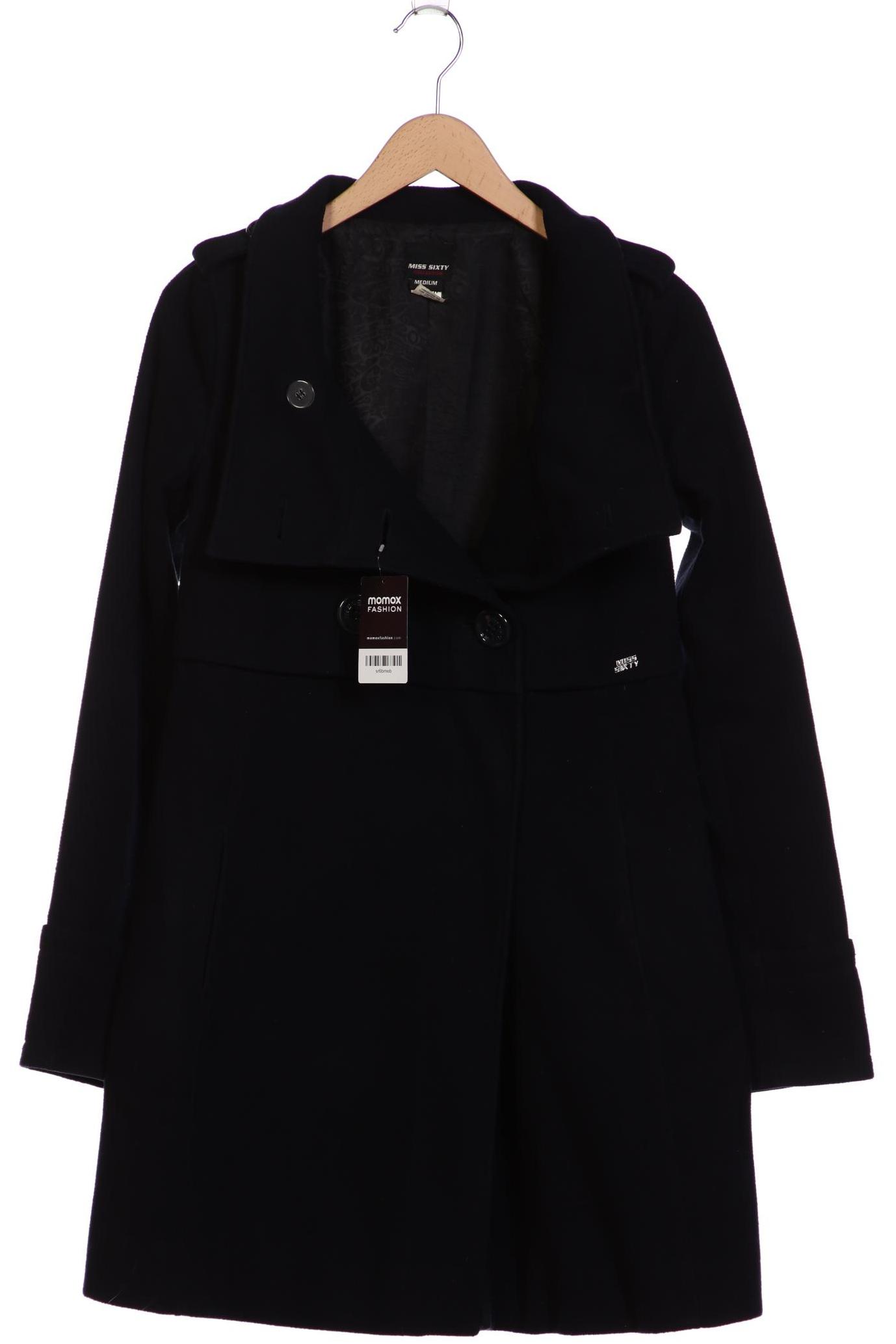 

Miss Sixty Damen Mantel, marineblau, Gr. 38