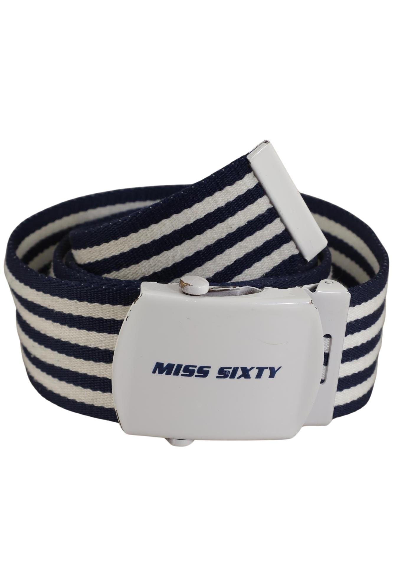 

Miss Sixty Damen Gürtel, marineblau, Gr. 100