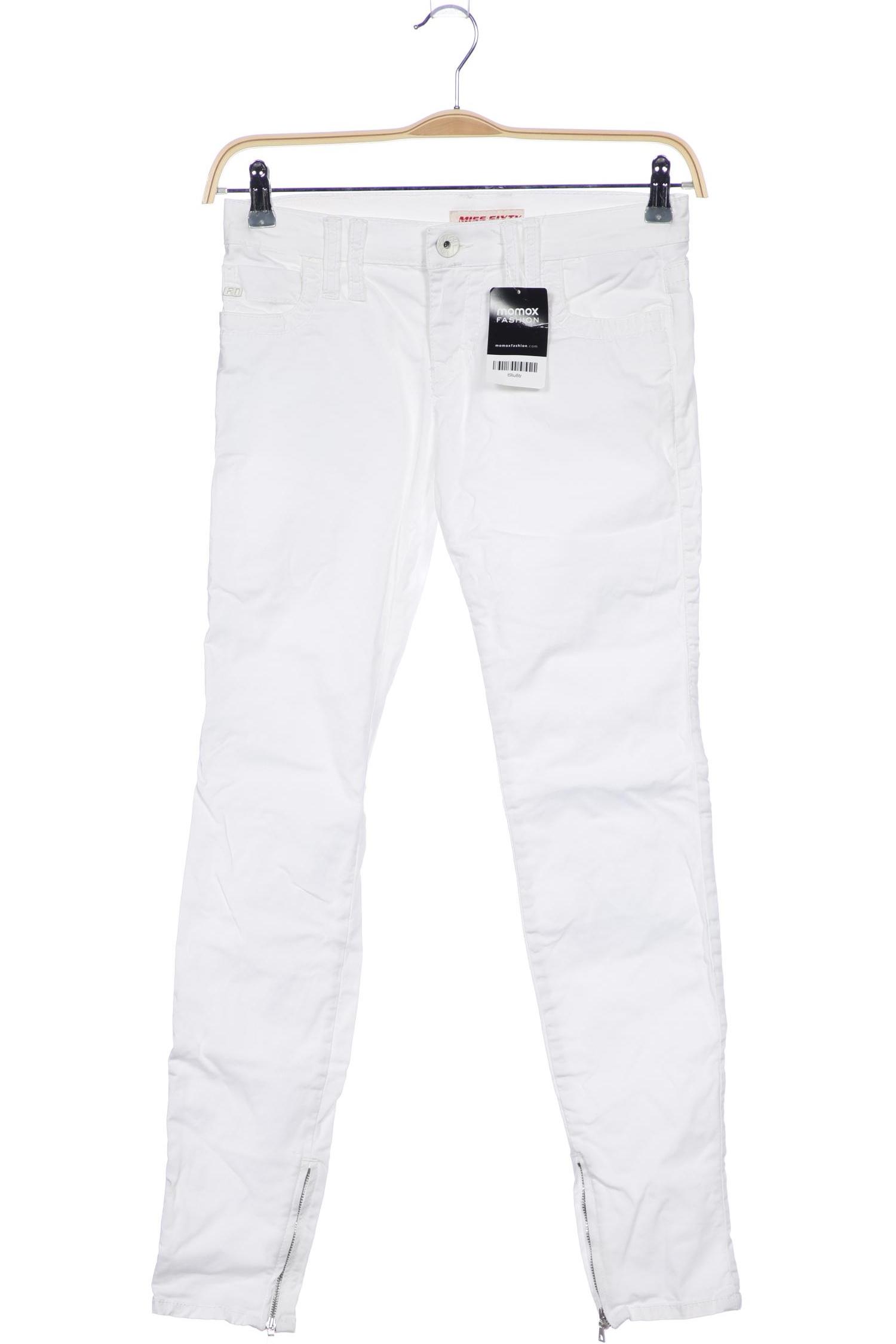 

Miss Sixty Damen Stoffhose, weiß, Gr. 28