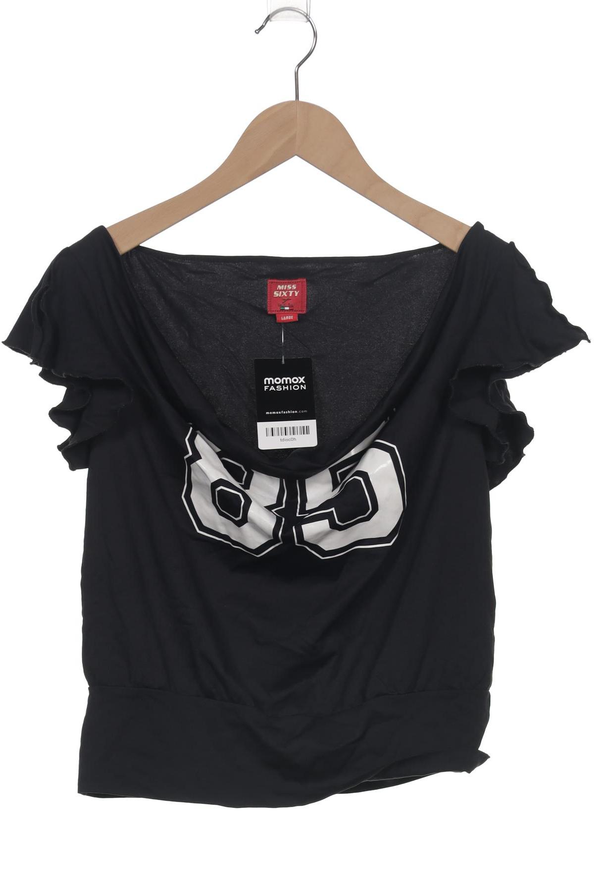 

Miss Sixty Damen T-Shirt, schwarz, Gr. 42