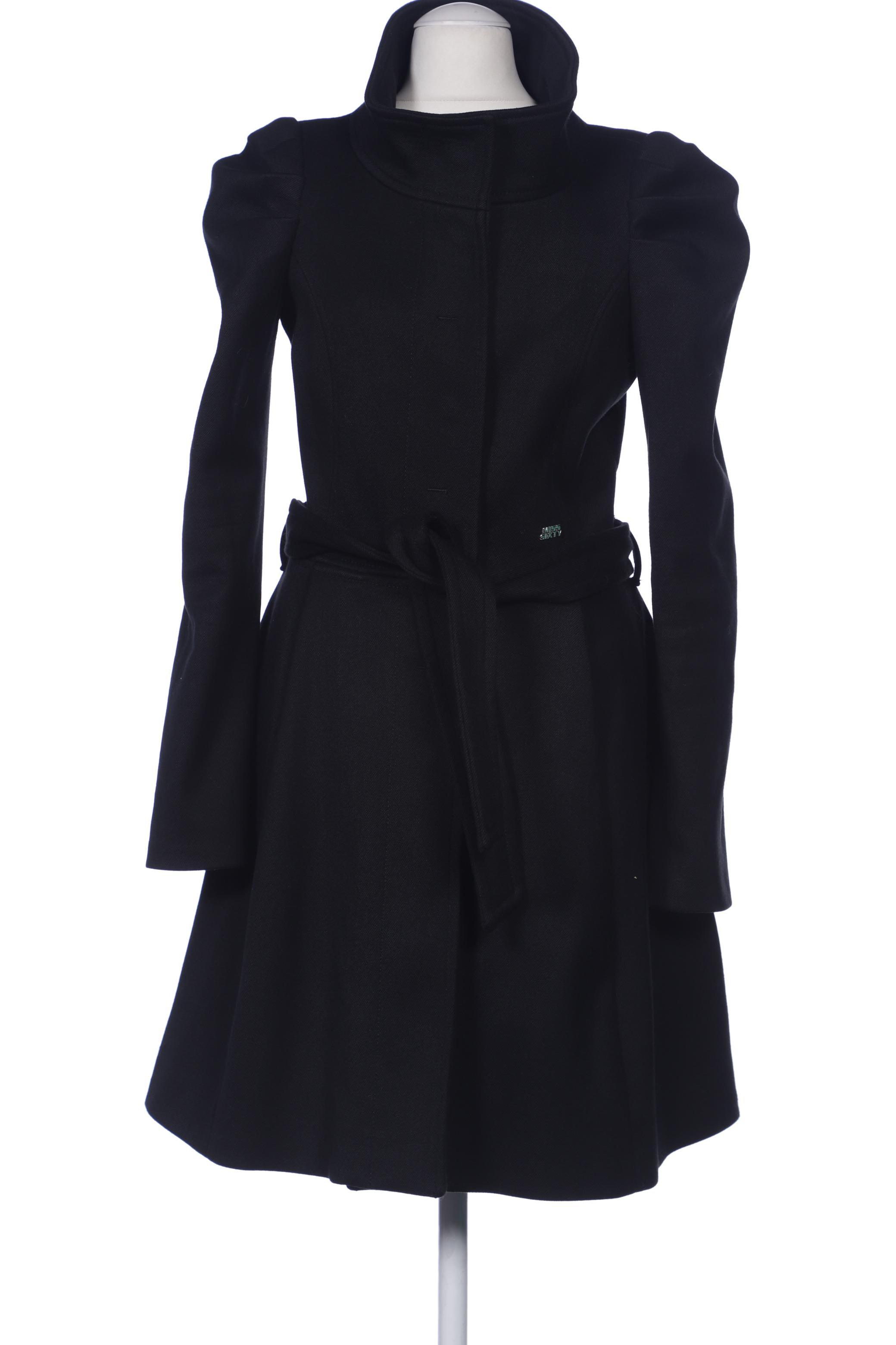 

Miss Sixty Damen Mantel, schwarz, Gr. 34
