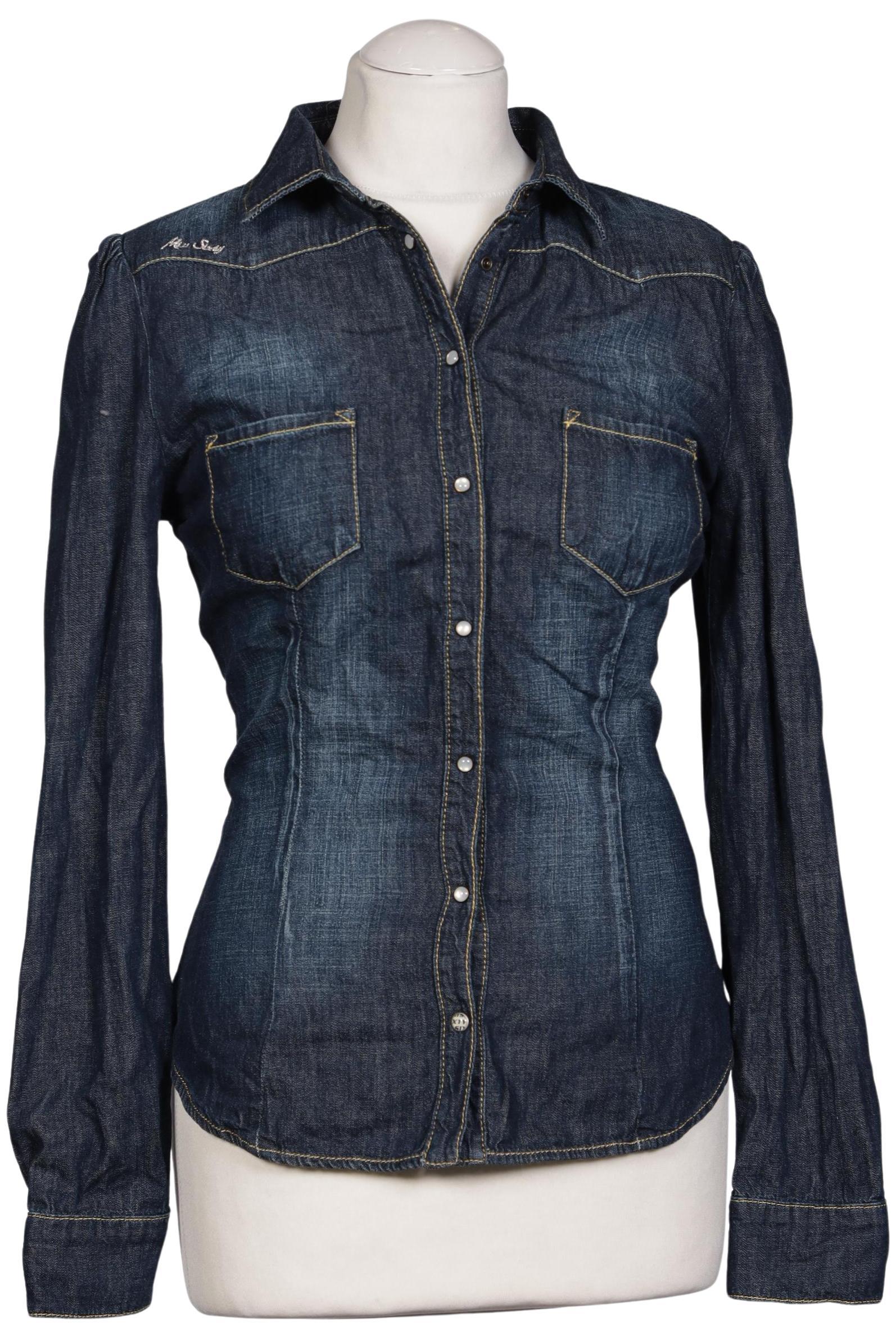 

Miss Sixty Damen Bluse, blau, Gr. 36