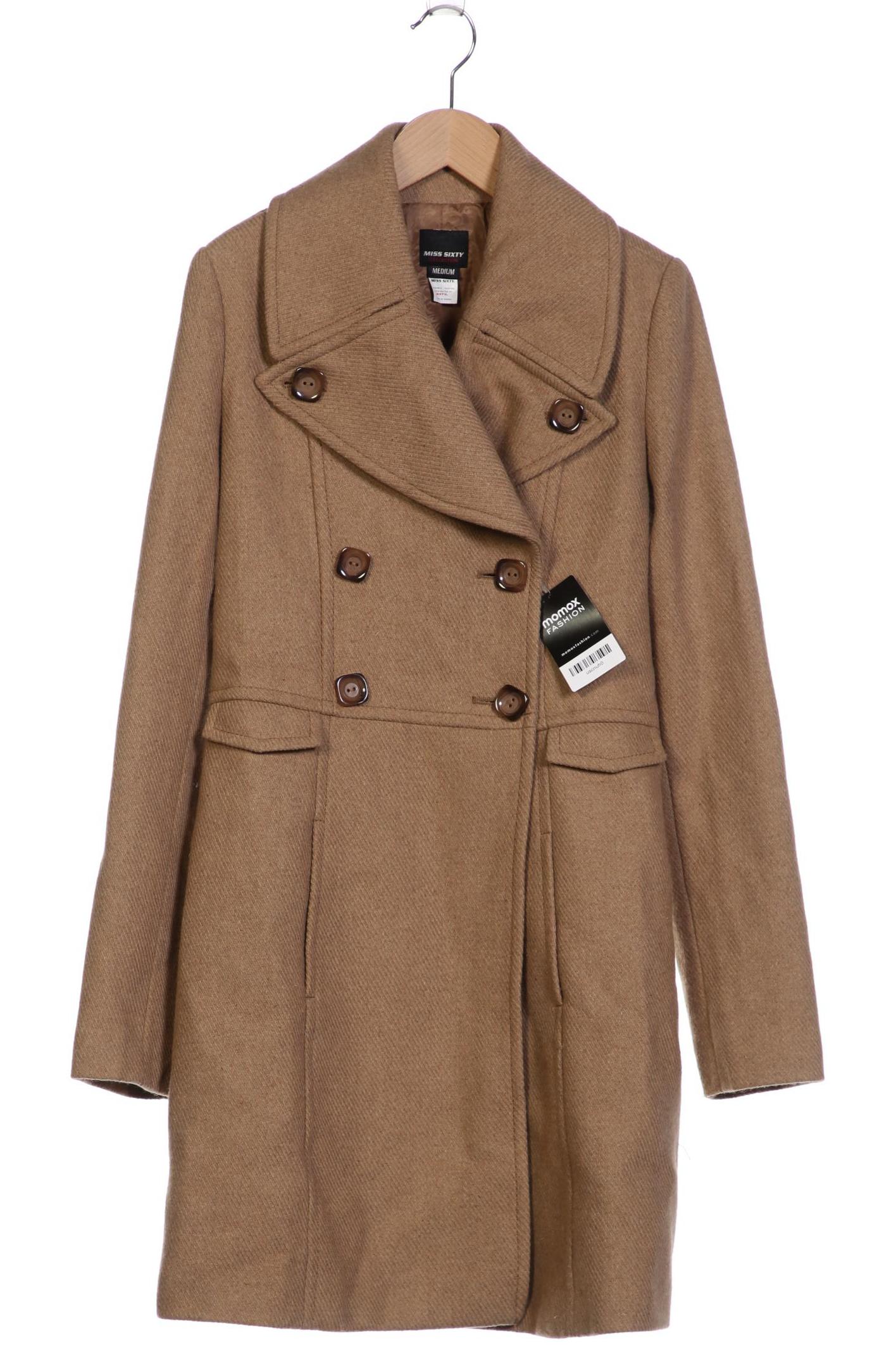

Miss Sixty Damen Mantel, beige, Gr. 38