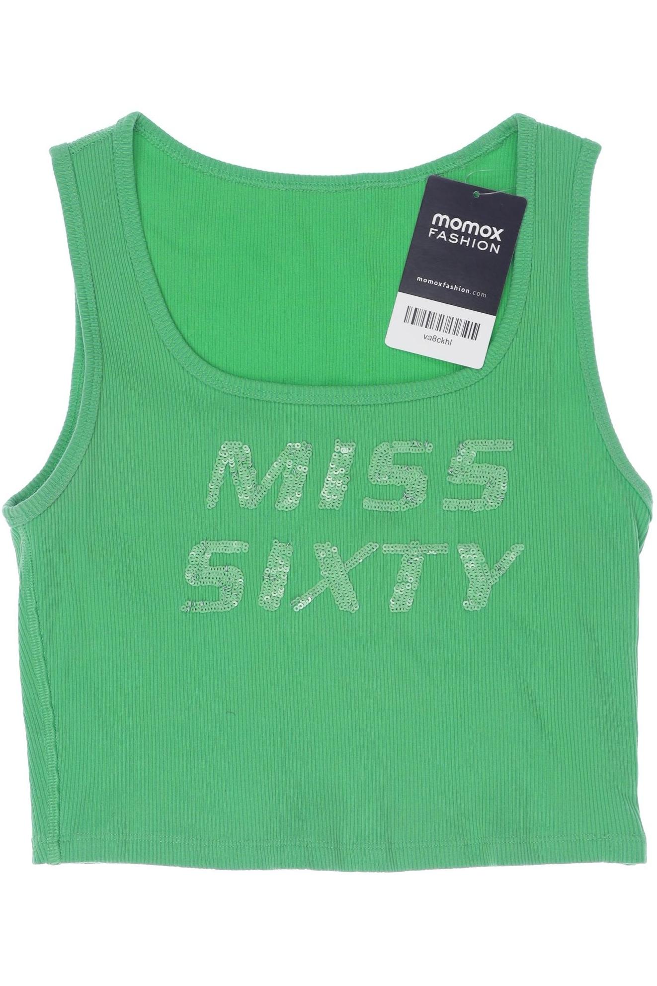 

Miss Sixty Damen Top, grün, Gr. 34