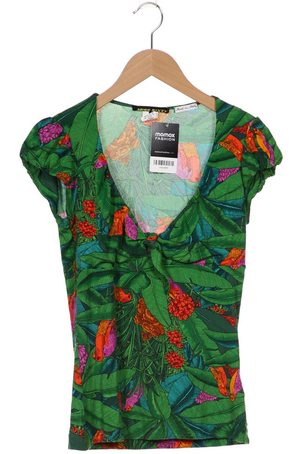 

Miss Sixty Damen T-Shirt, grün, Gr. 38