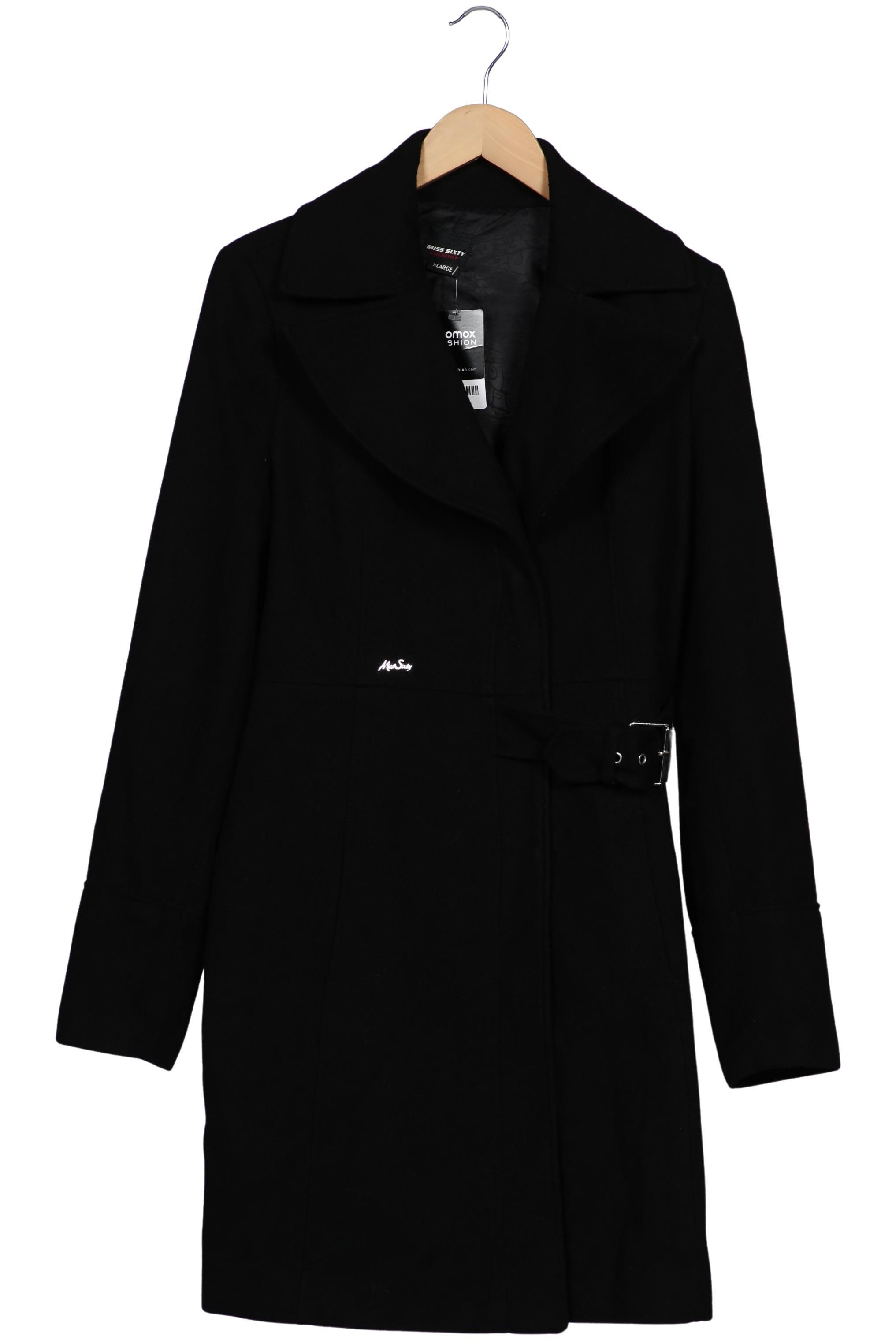 

Miss Sixty Damen Mantel, schwarz, Gr. 44