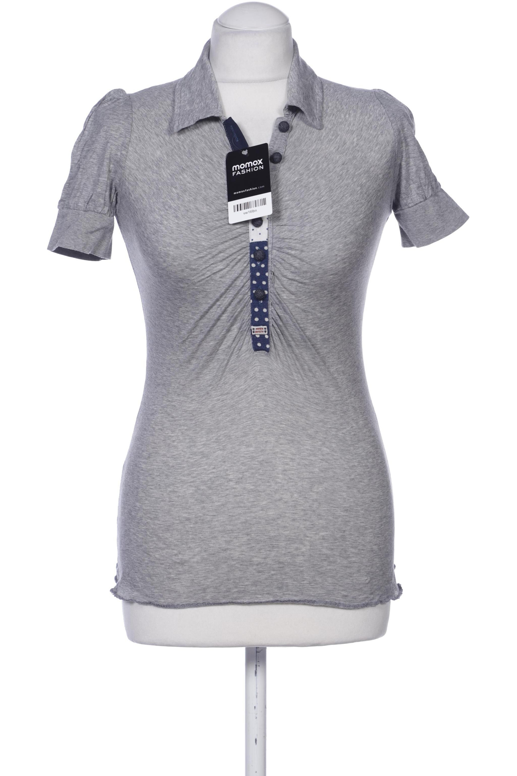 

Miss Sixty Damen Poloshirt, grau, Gr. 38