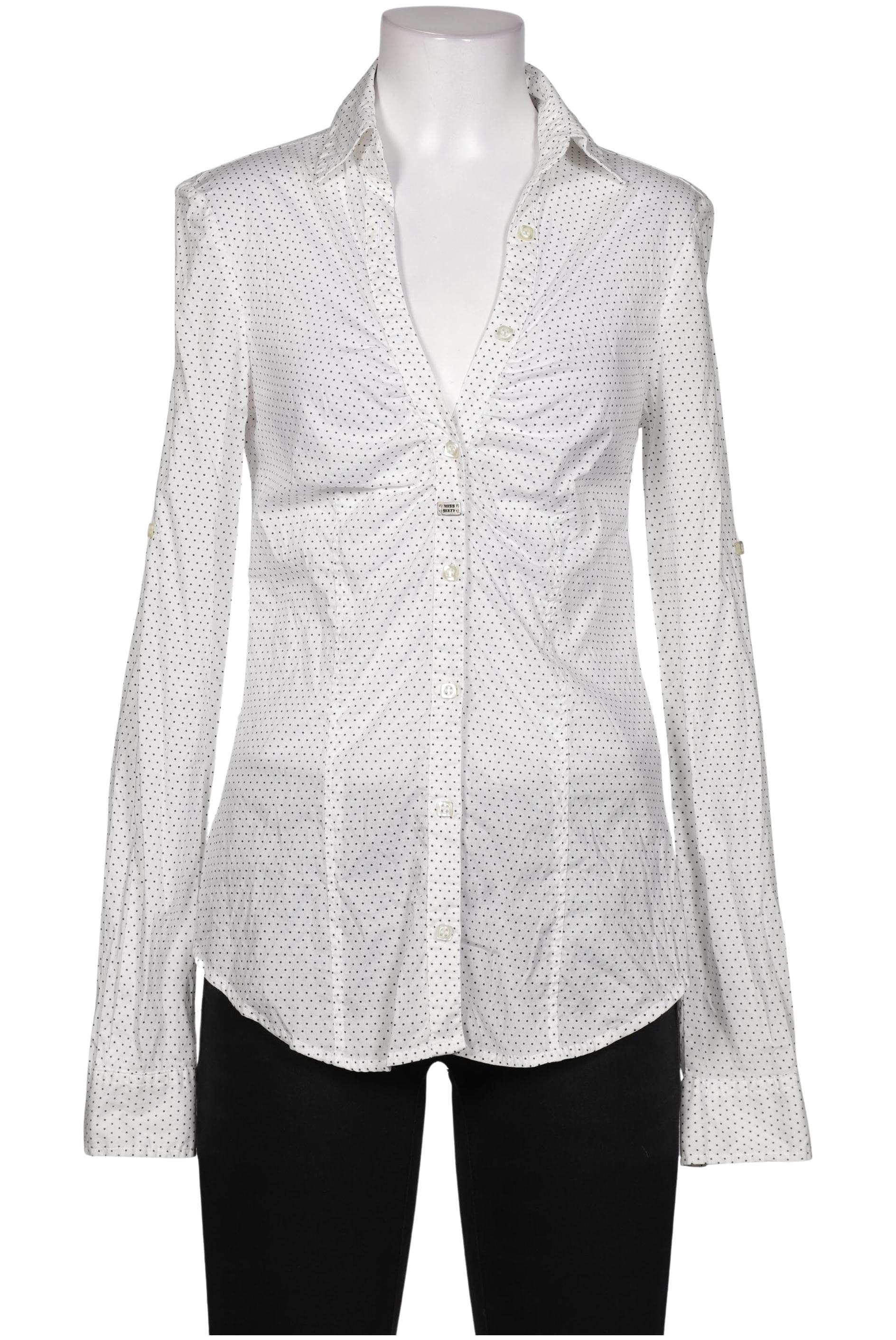 

Miss Sixty Damen Bluse, weiß, Gr. 36