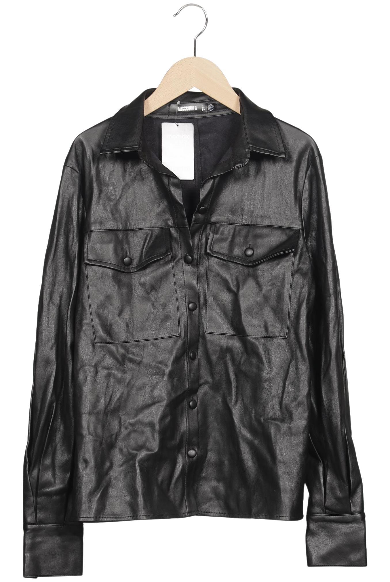 

Missguided Damen Jacke, schwarz, Gr. 34