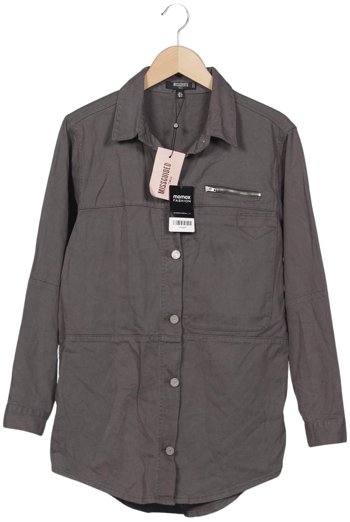 

Missguided Damen Jacke, grau, Gr. 36