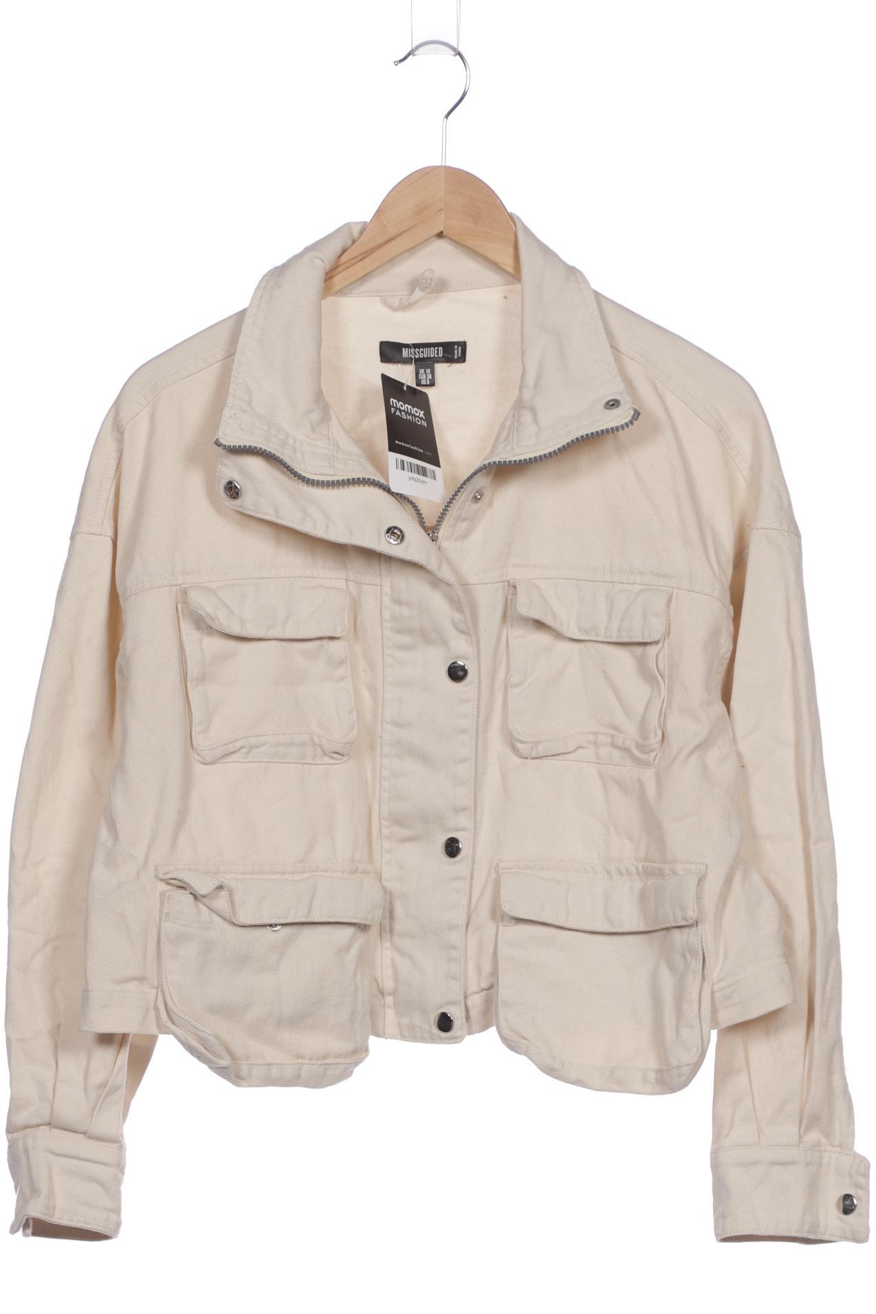 

Missguided Damen Jacke, cremeweiß, Gr. 38