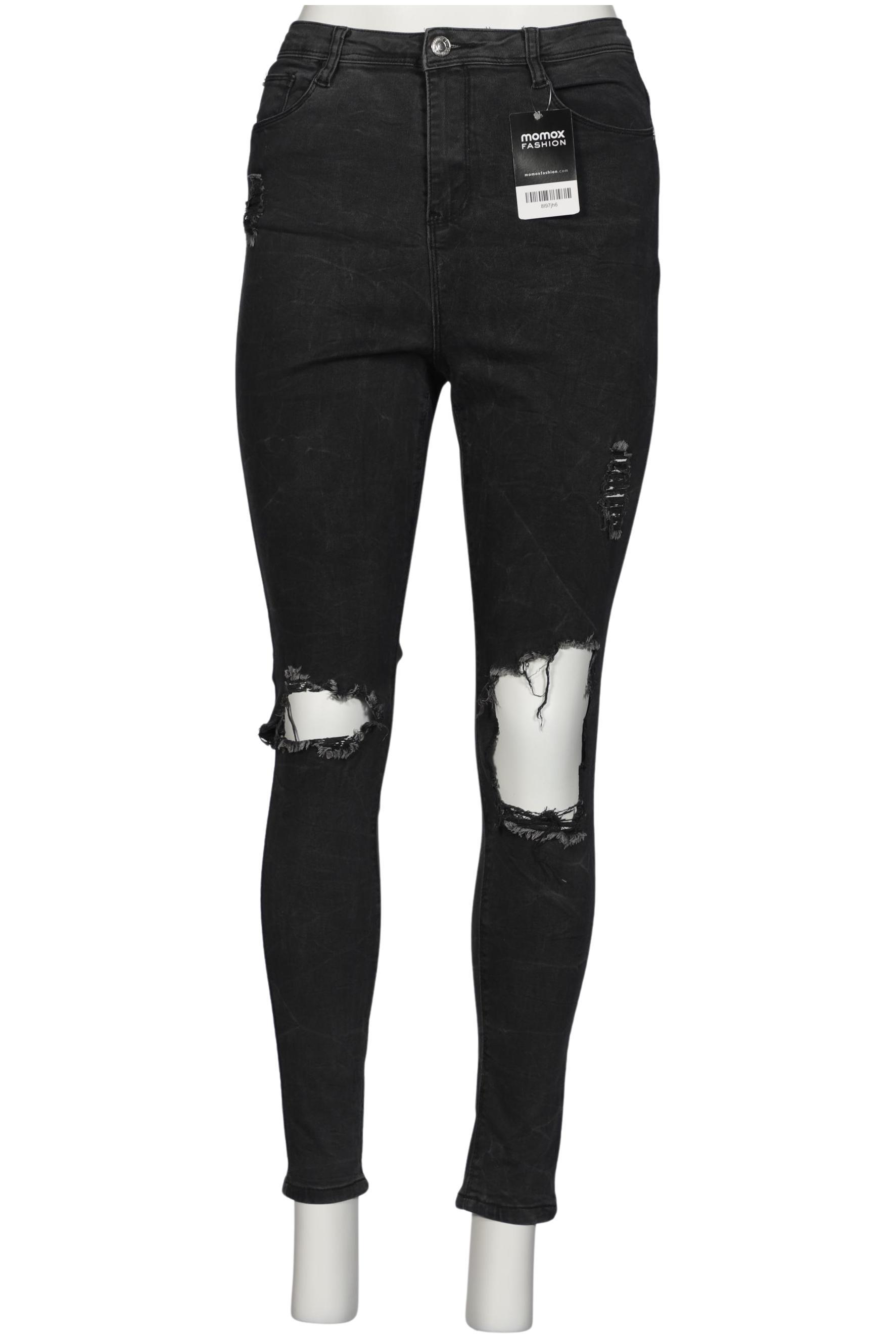 

Missguided Damen Jeans, schwarz, Gr. 42