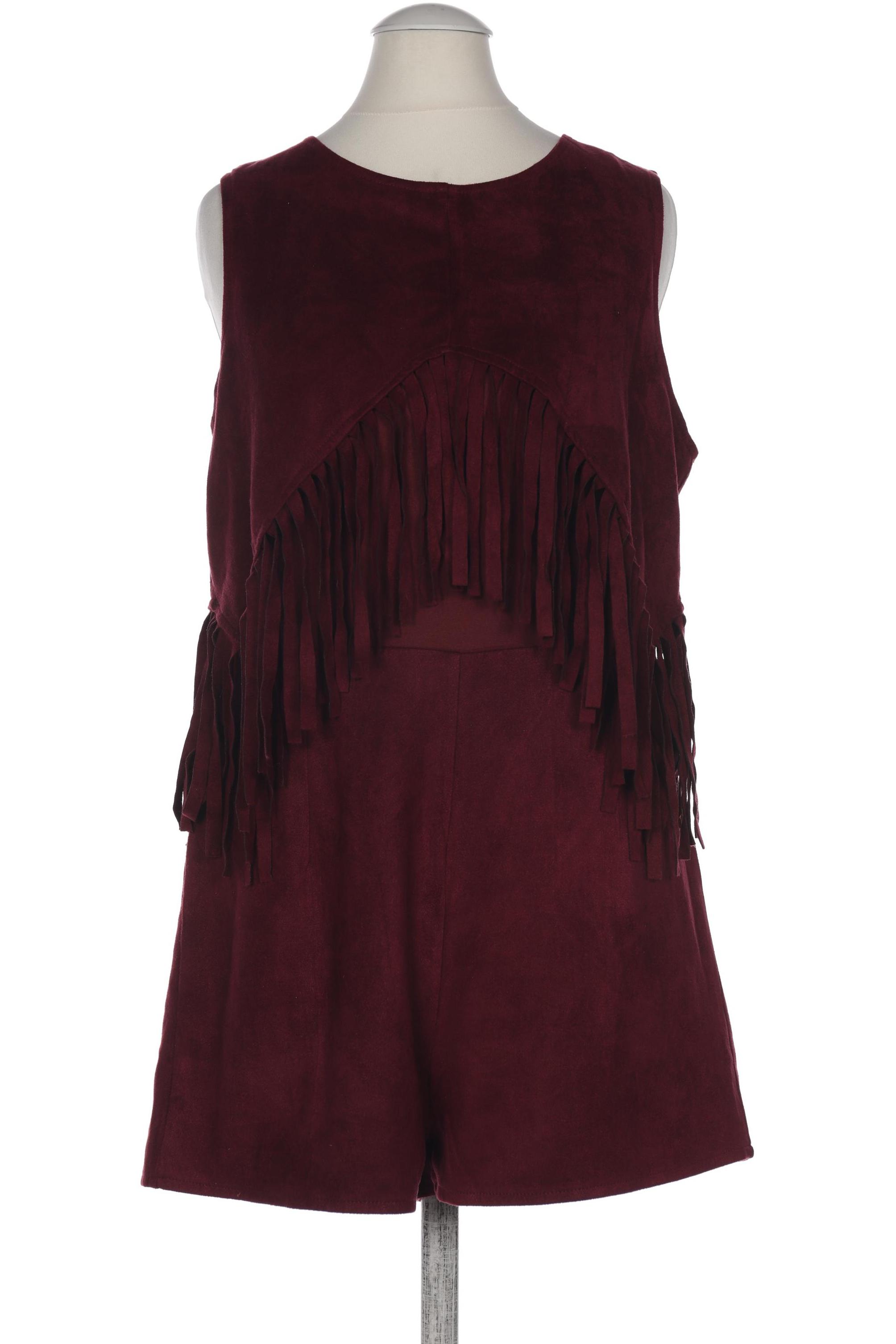 

Missguided Damen Jumpsuit/Overall, bordeaux, Gr. 38