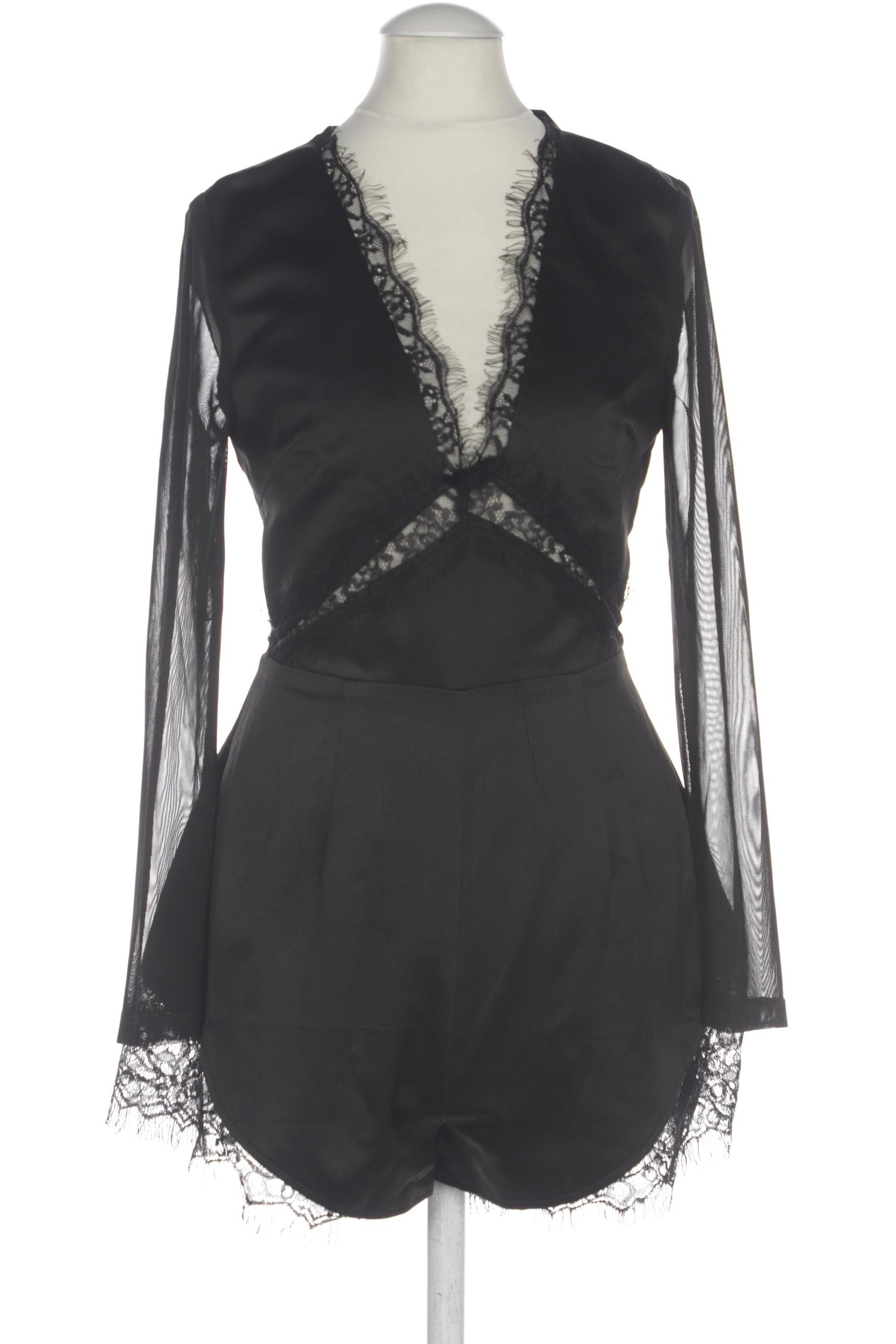

Missguided Damen Jumpsuit/Overall, schwarz