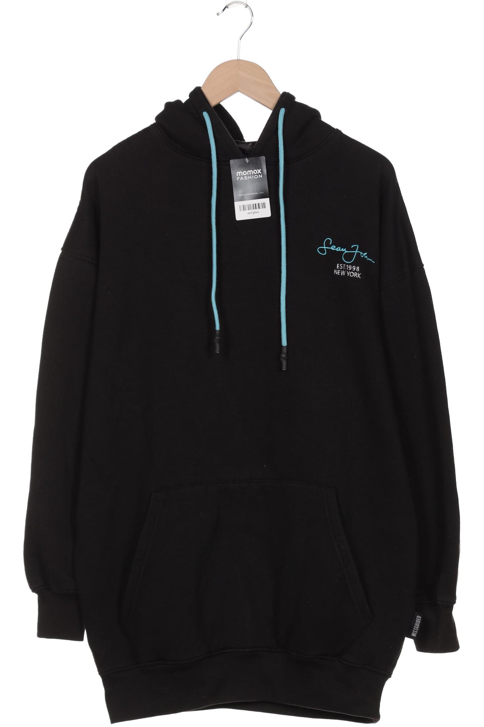 

Missguided Damen Kapuzenpullover, schwarz, Gr. 34