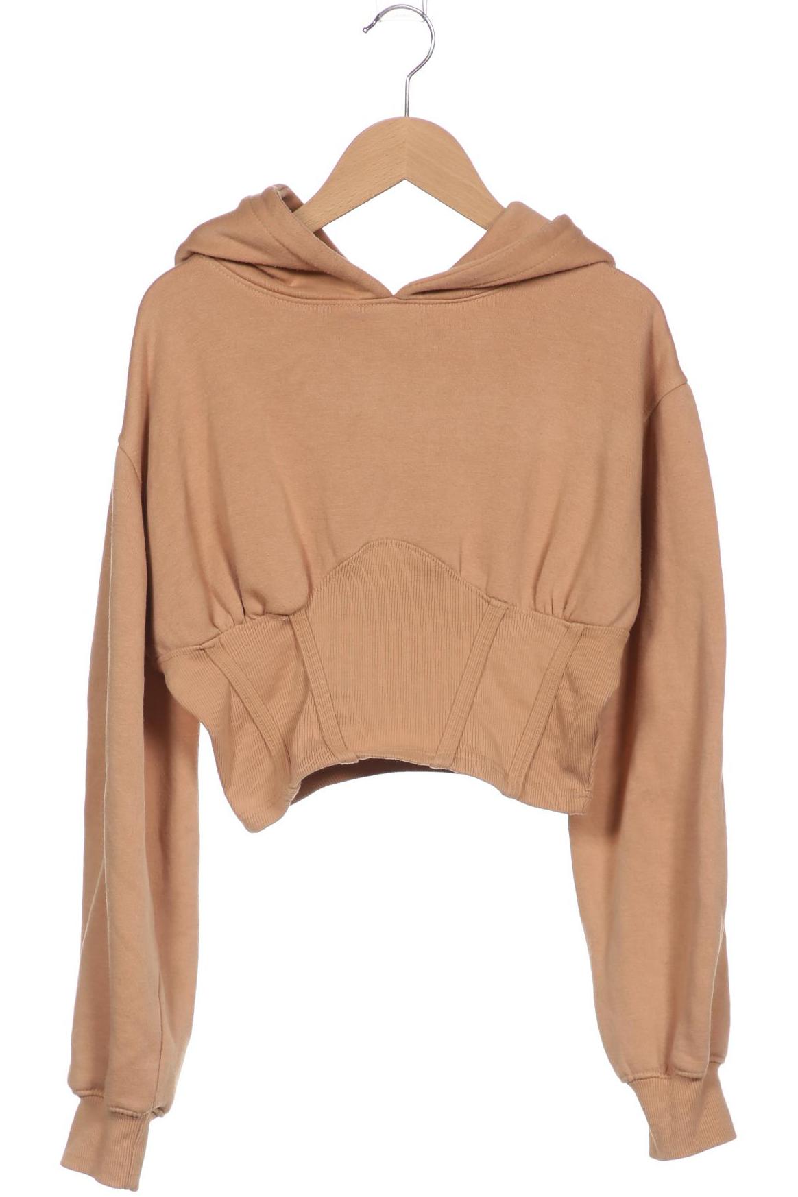 

Missguided Damen Kapuzenpullover, beige, Gr. 34