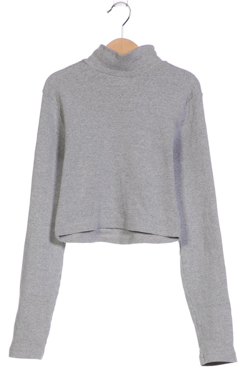 

Missguided Damen Langarmshirt, grau, Gr. 34