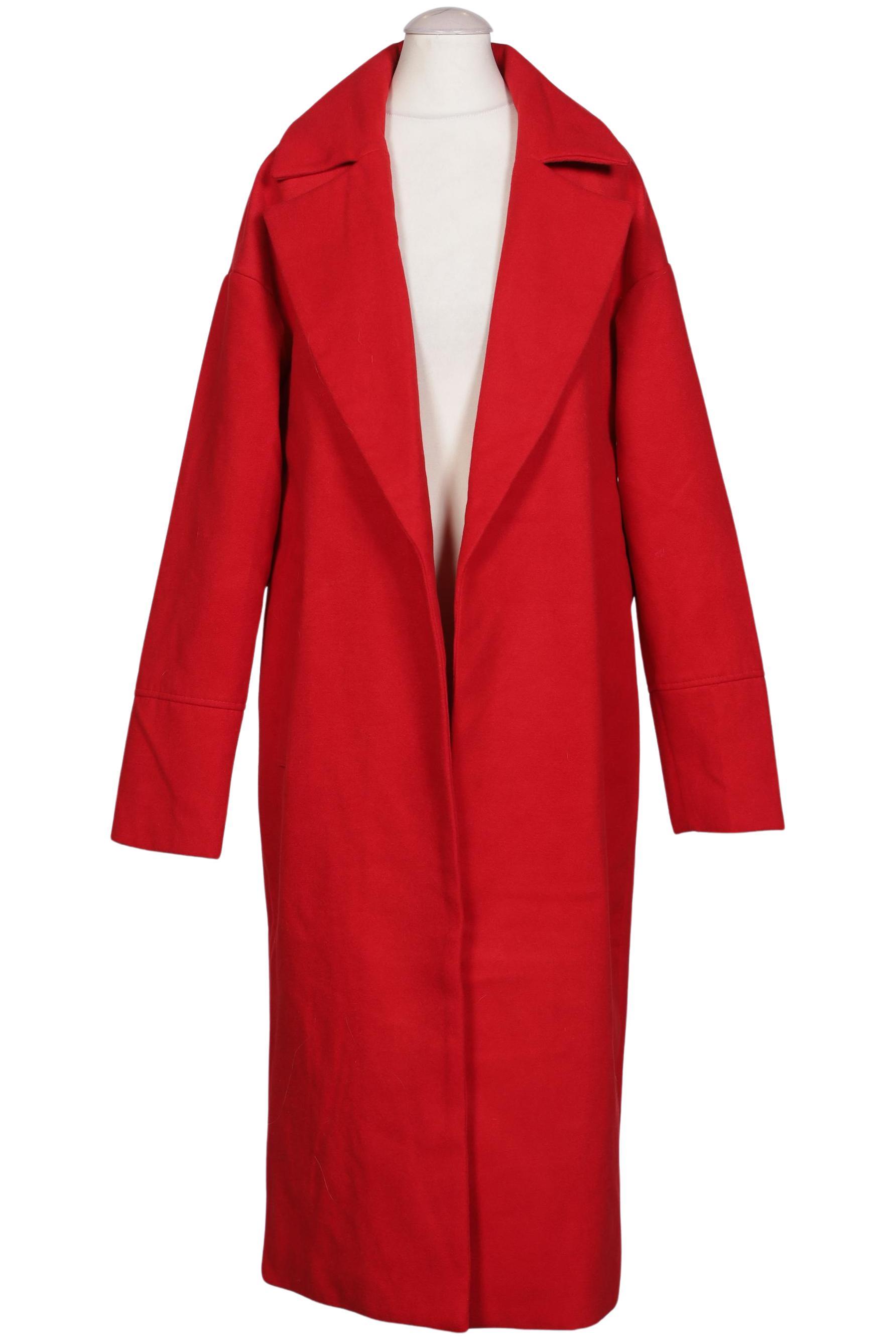 

Missguided Damen Mantel, rot, Gr. 34