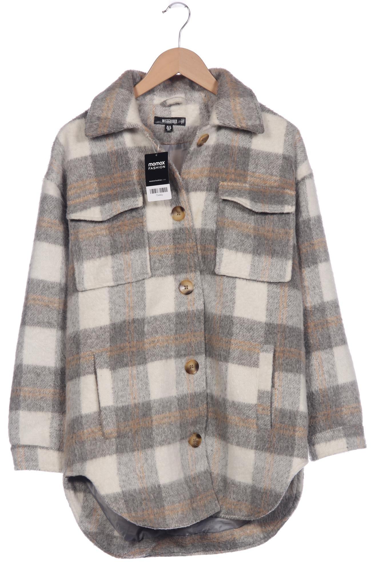 

Missguided Damen Mantel, grau, Gr. 38