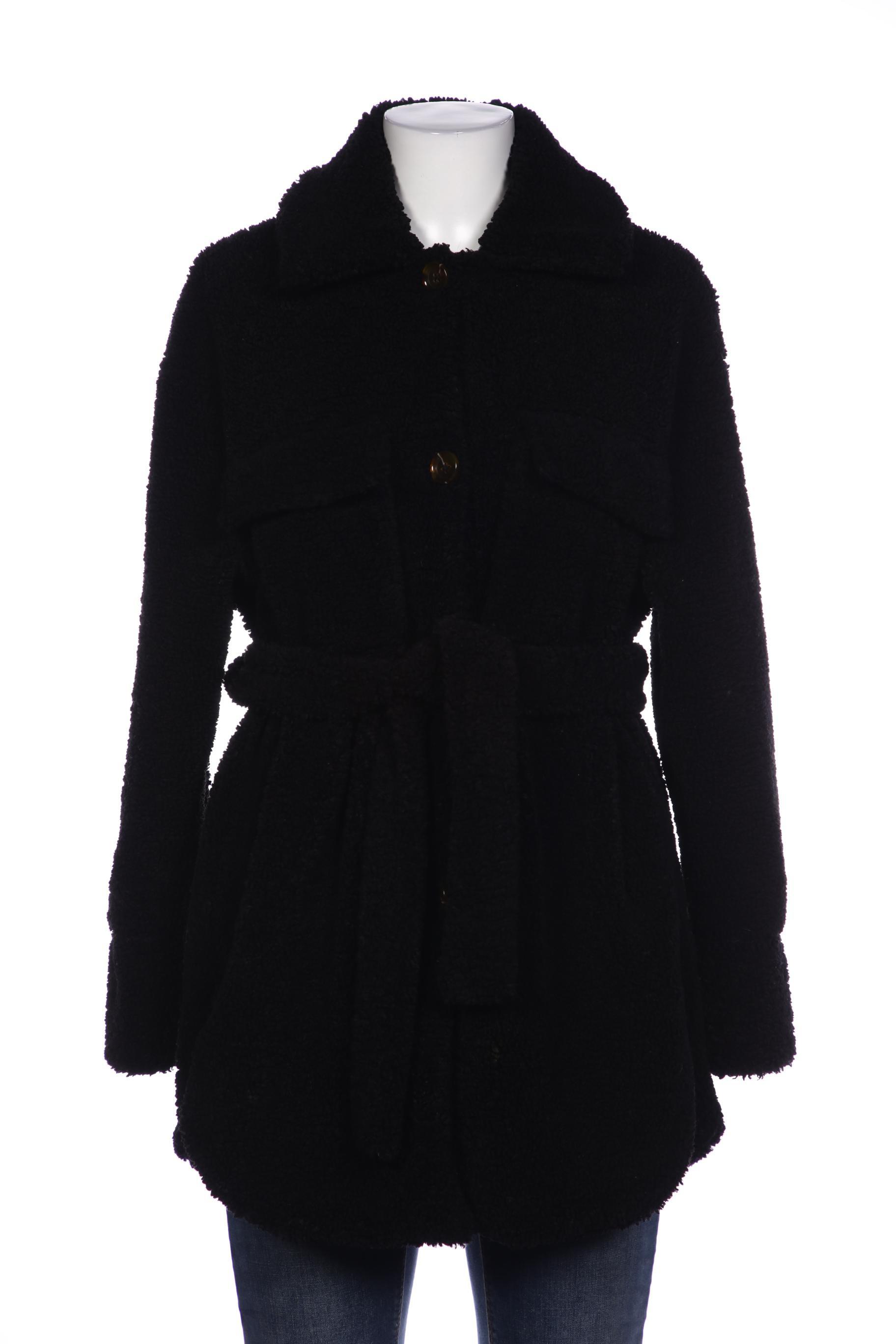 

Missguided Damen Mantel, schwarz, Gr. 36