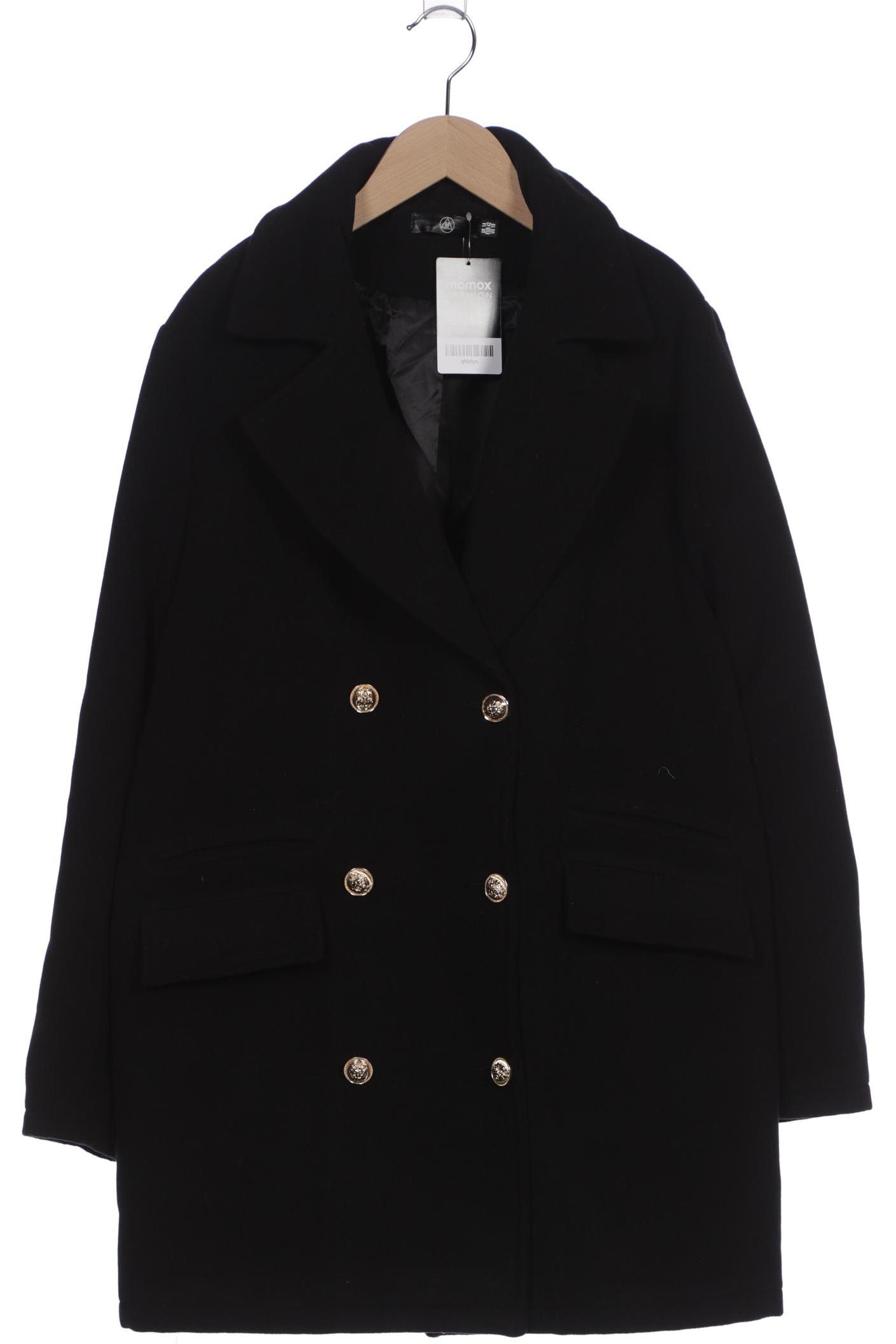 

Missguided Damen Mantel, schwarz, Gr. 42