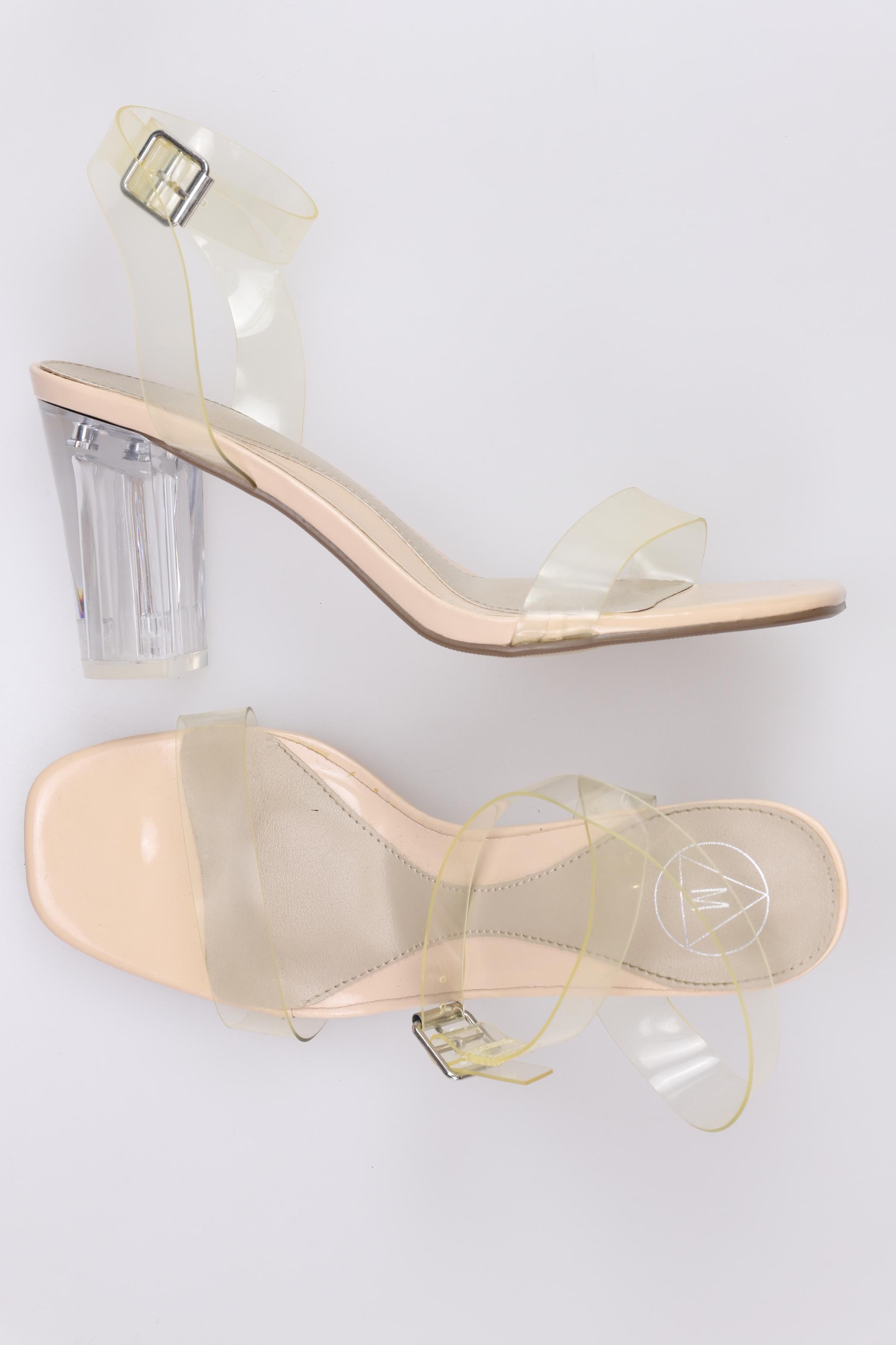 

Missguided Damen Pumps, cremeweiß