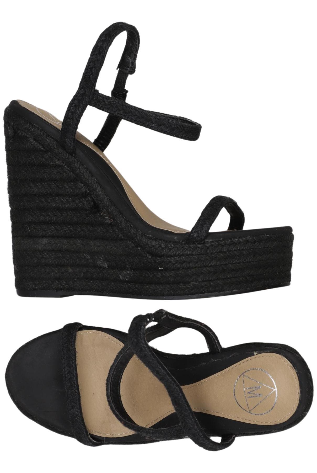 

Missguided Damen Sandale, schwarz, Gr. 36