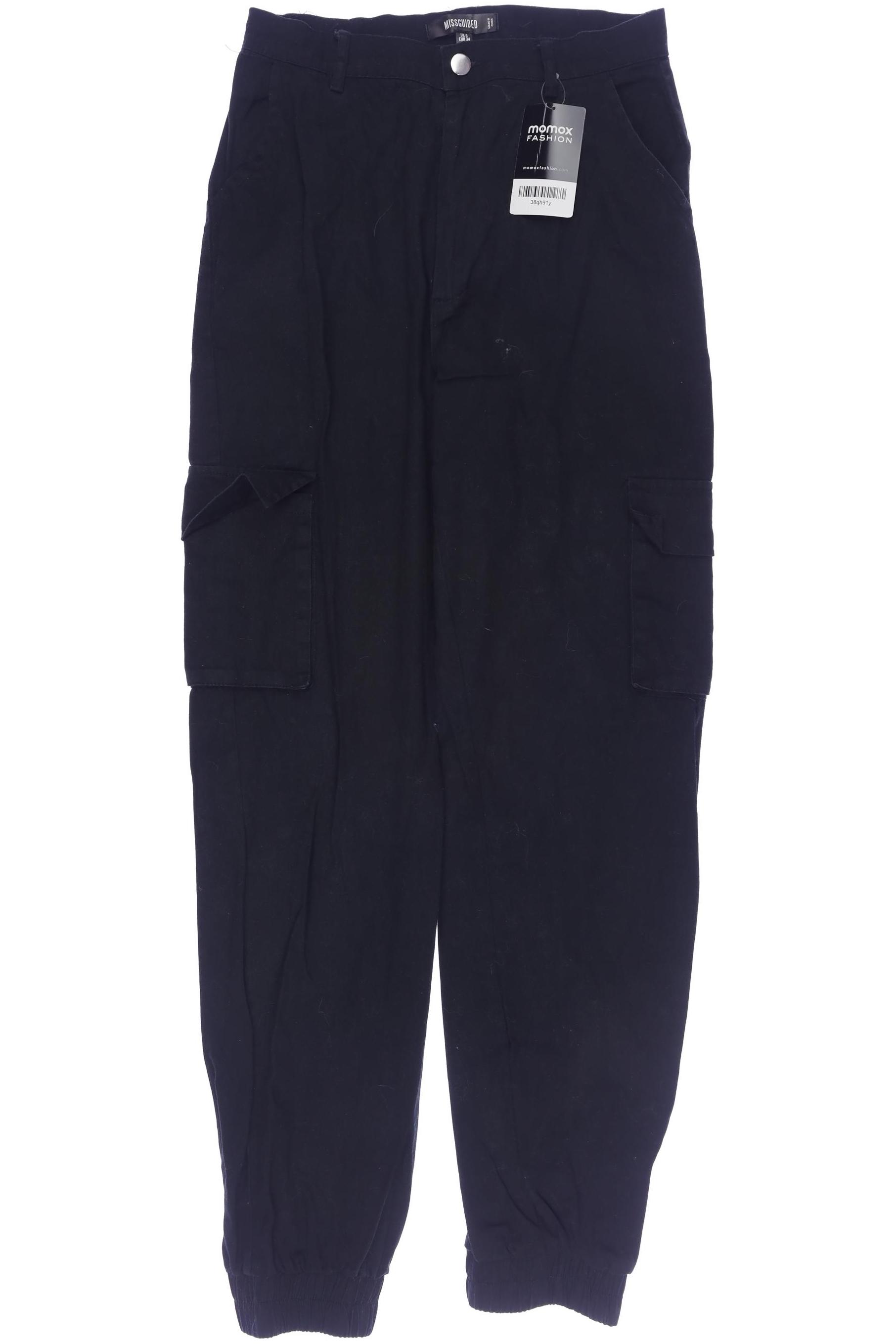 

Missguided Damen Stoffhose, schwarz, Gr. 34